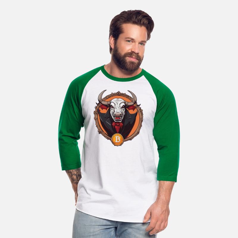 Halloween Bitcoin Vampire Bull