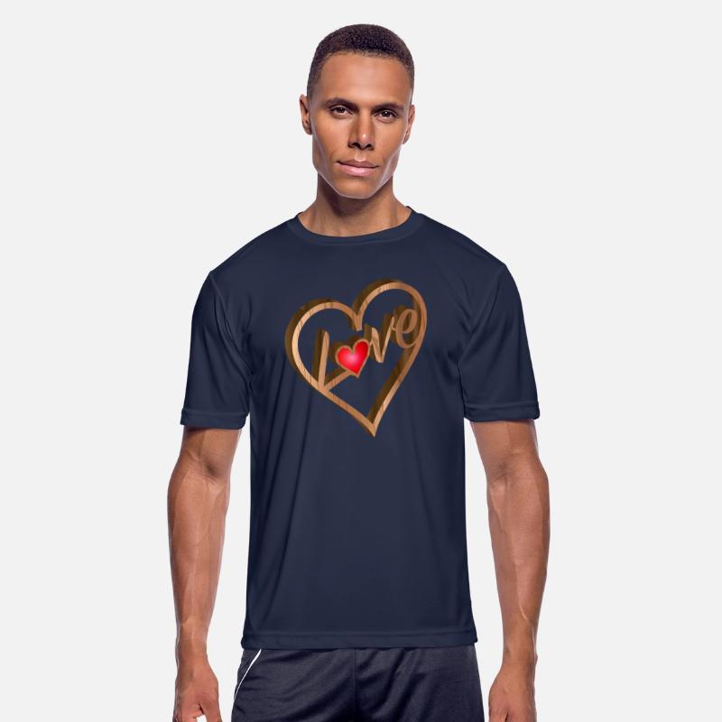 Heart relief in wood look for Valentine's Day
