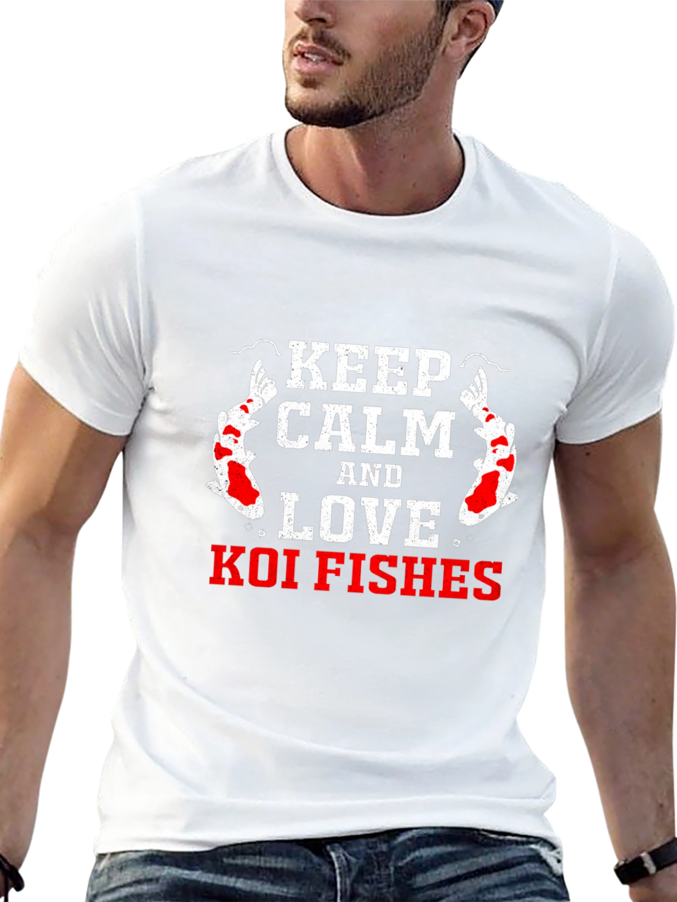 Keep Calm and Love Koi Fishes T-Shirt