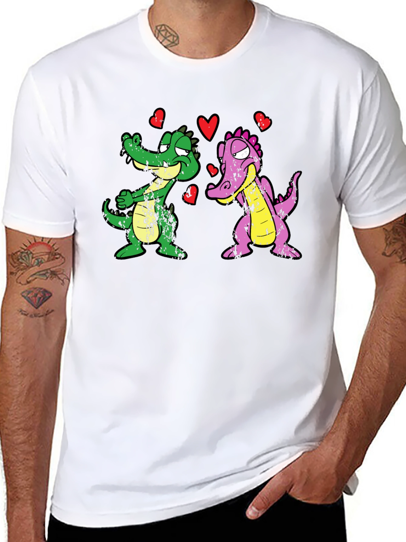 Alligator Love Graphic T-Shirt