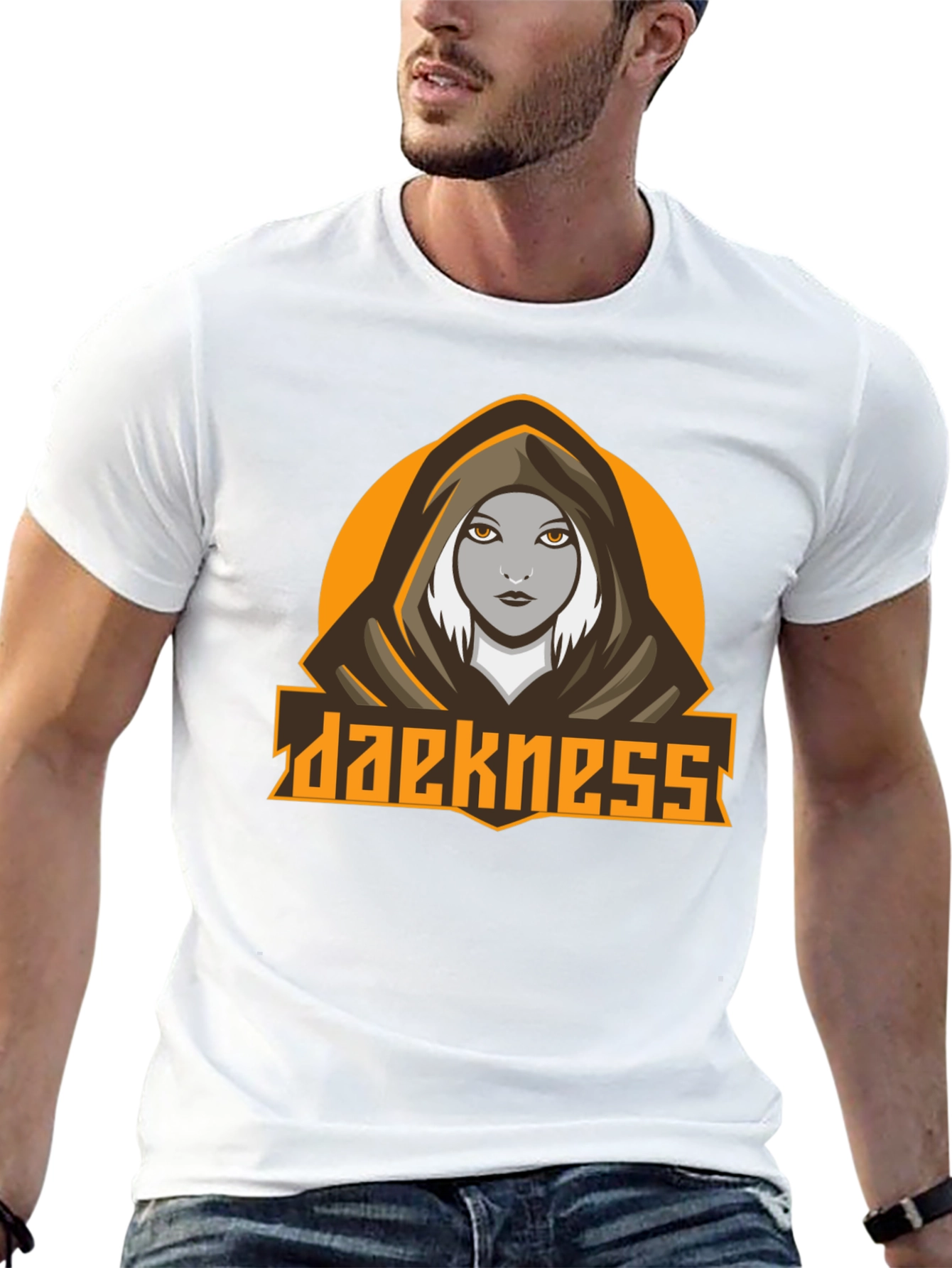 Darkness Graphic T-Shirt - Stylish Mens Tee