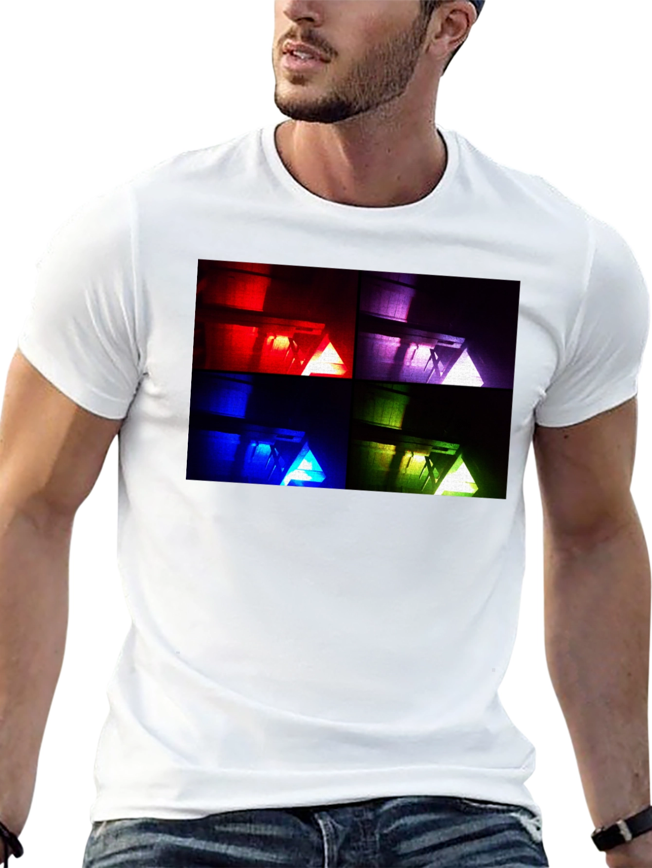 Prism Light Show Black T-Shirt