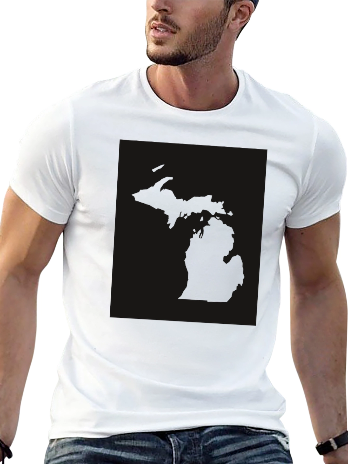 Mens Classic Black Short Sleeve T-Shirt