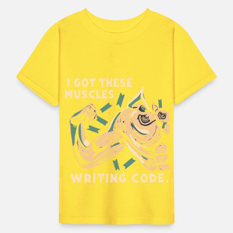 I Got These Muscles Writing Code gift for men wome