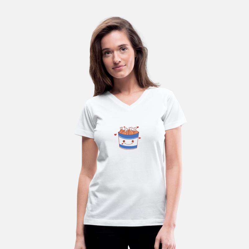 I Love Fried Chicken Crips Drumstick Bucket Funny