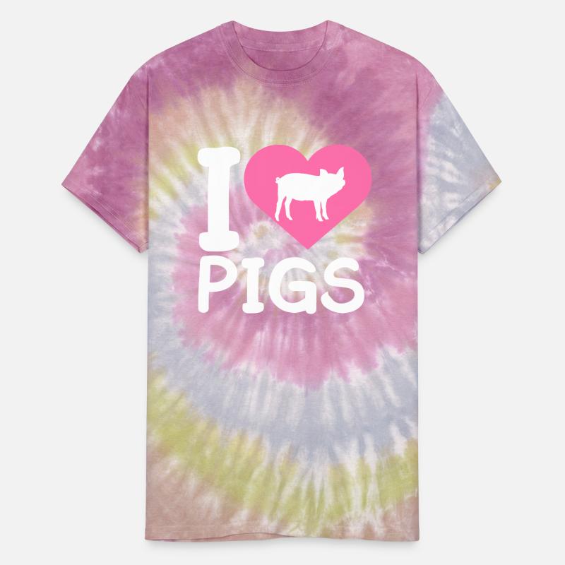 I Love Pigs pig heart piggy piglet silhouette