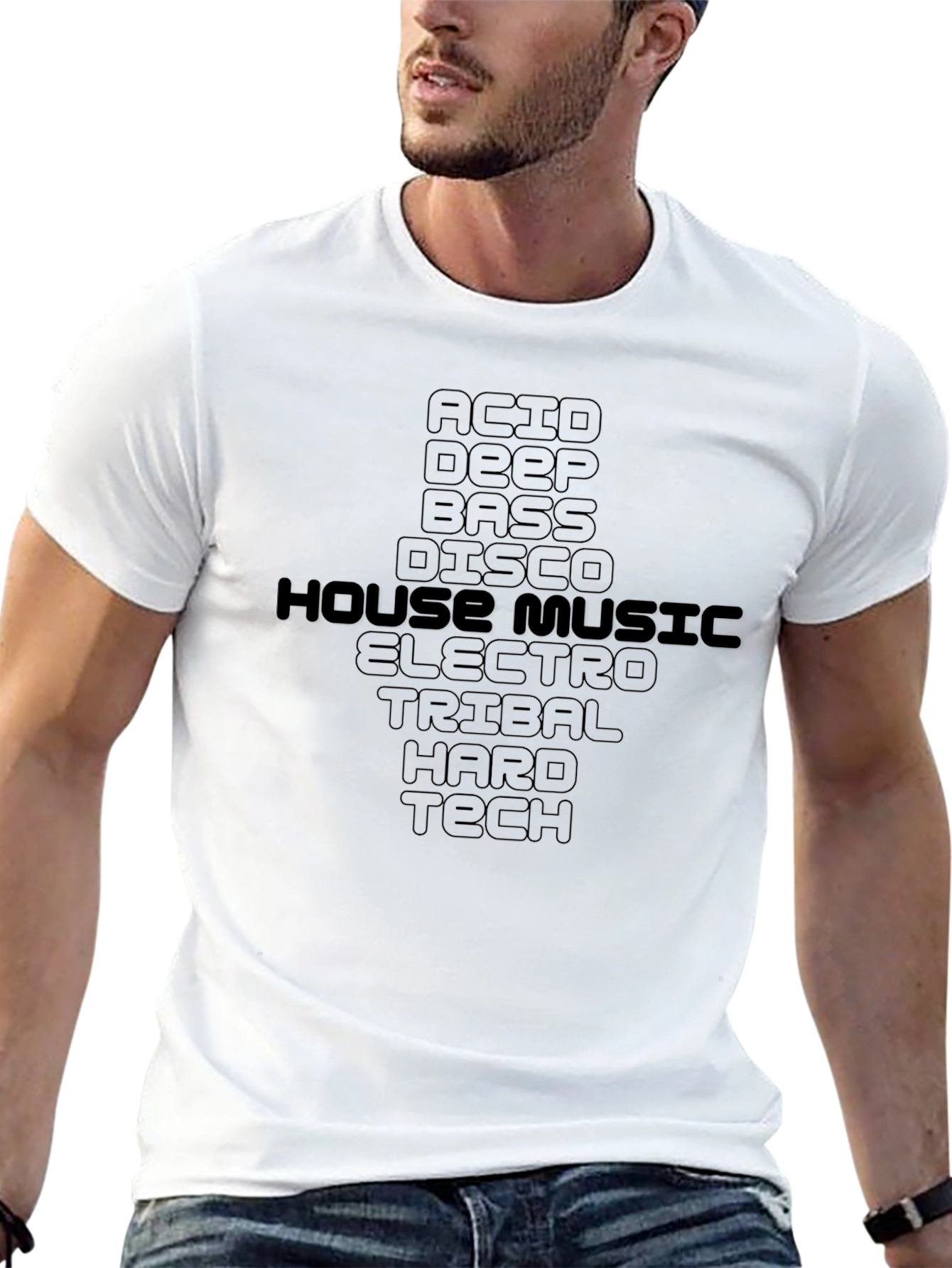 House Music T-Shirt - DJ Rave Party Tee