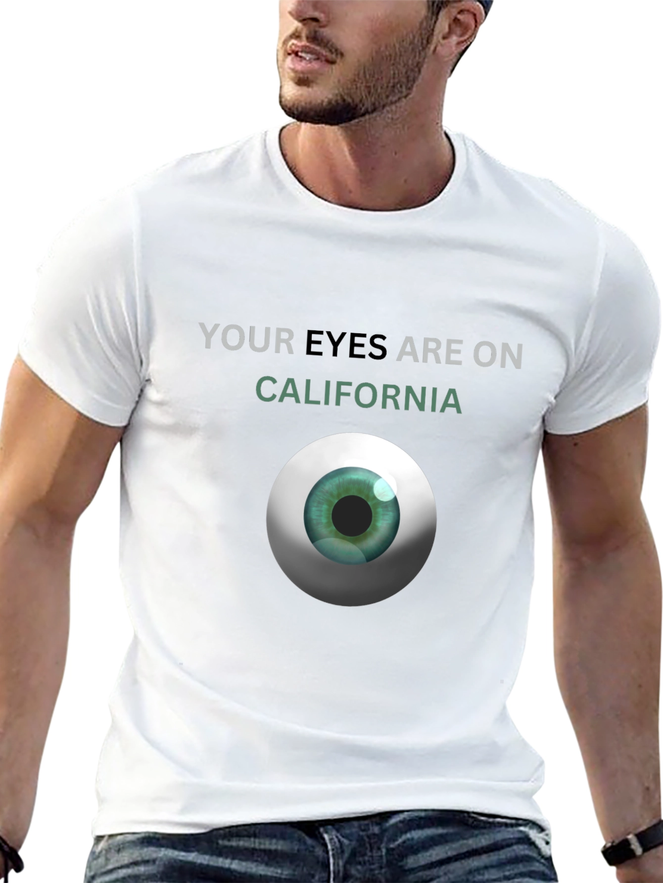 Your Eyes On California T-Shirt