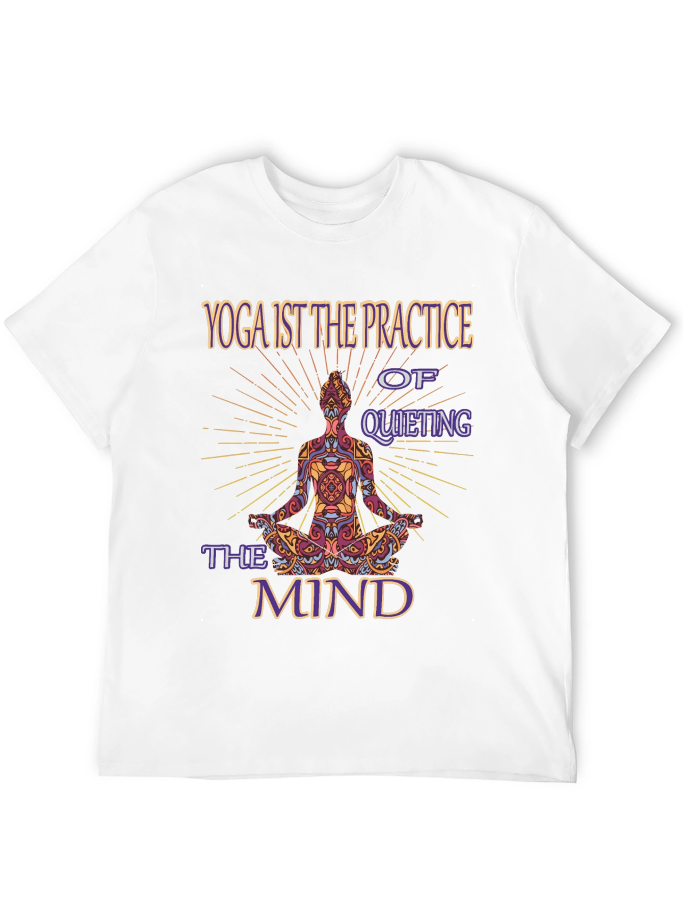 Yoga Meditation T-Shirt - Quiet Your Mind