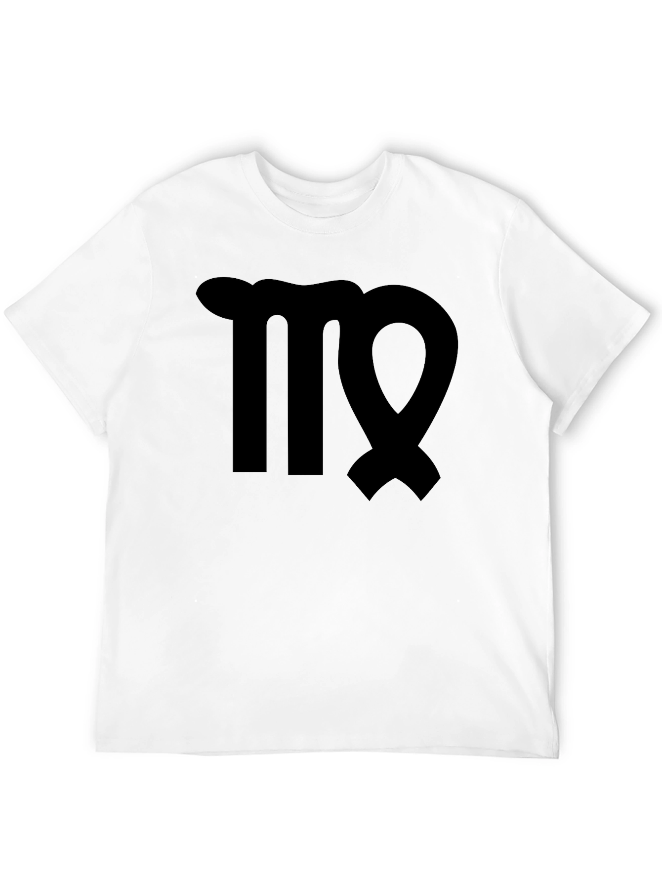 Virgo Zodiac Black T-Shirt