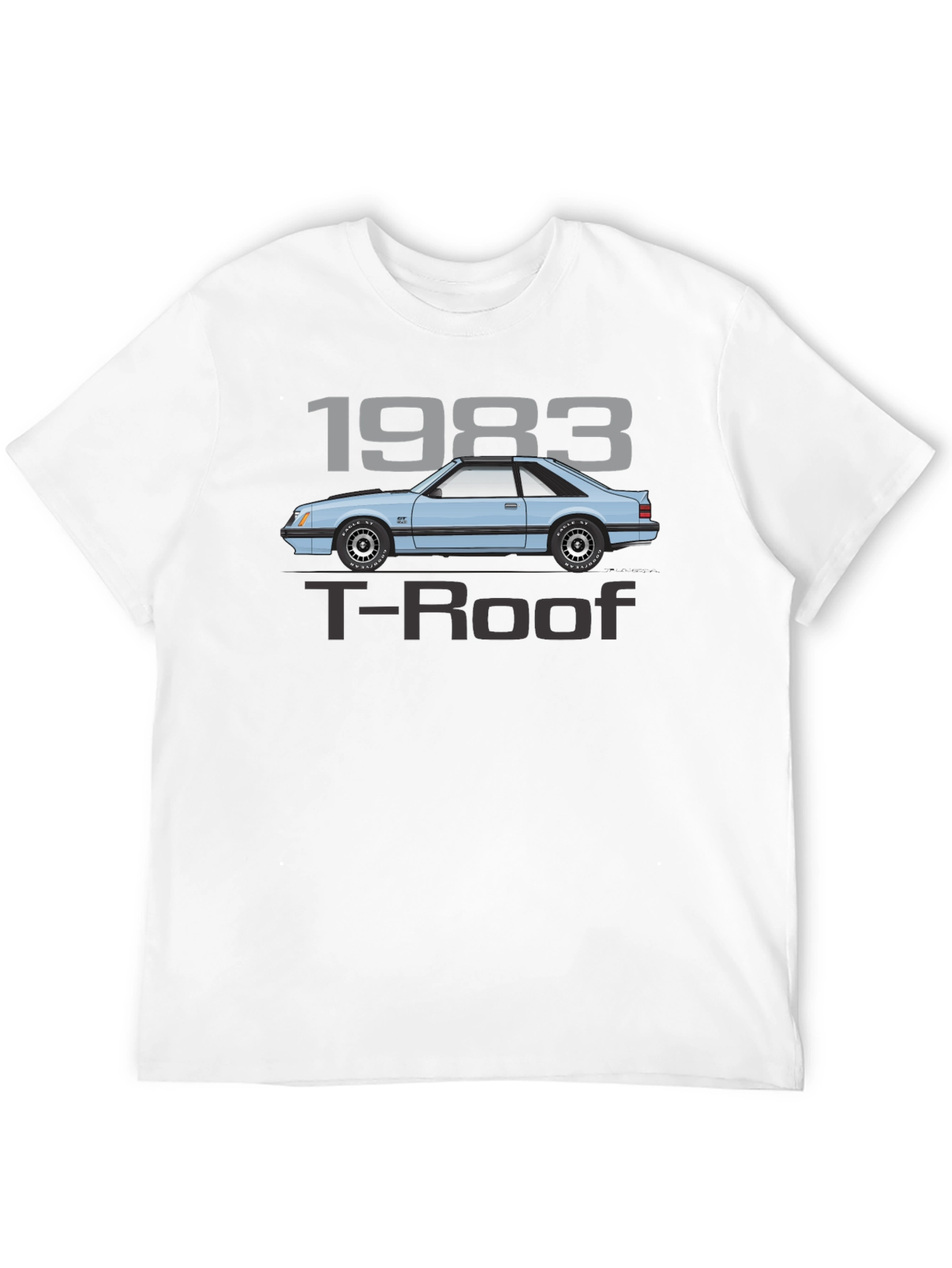 1983 T-Roof Car Graphic Tee