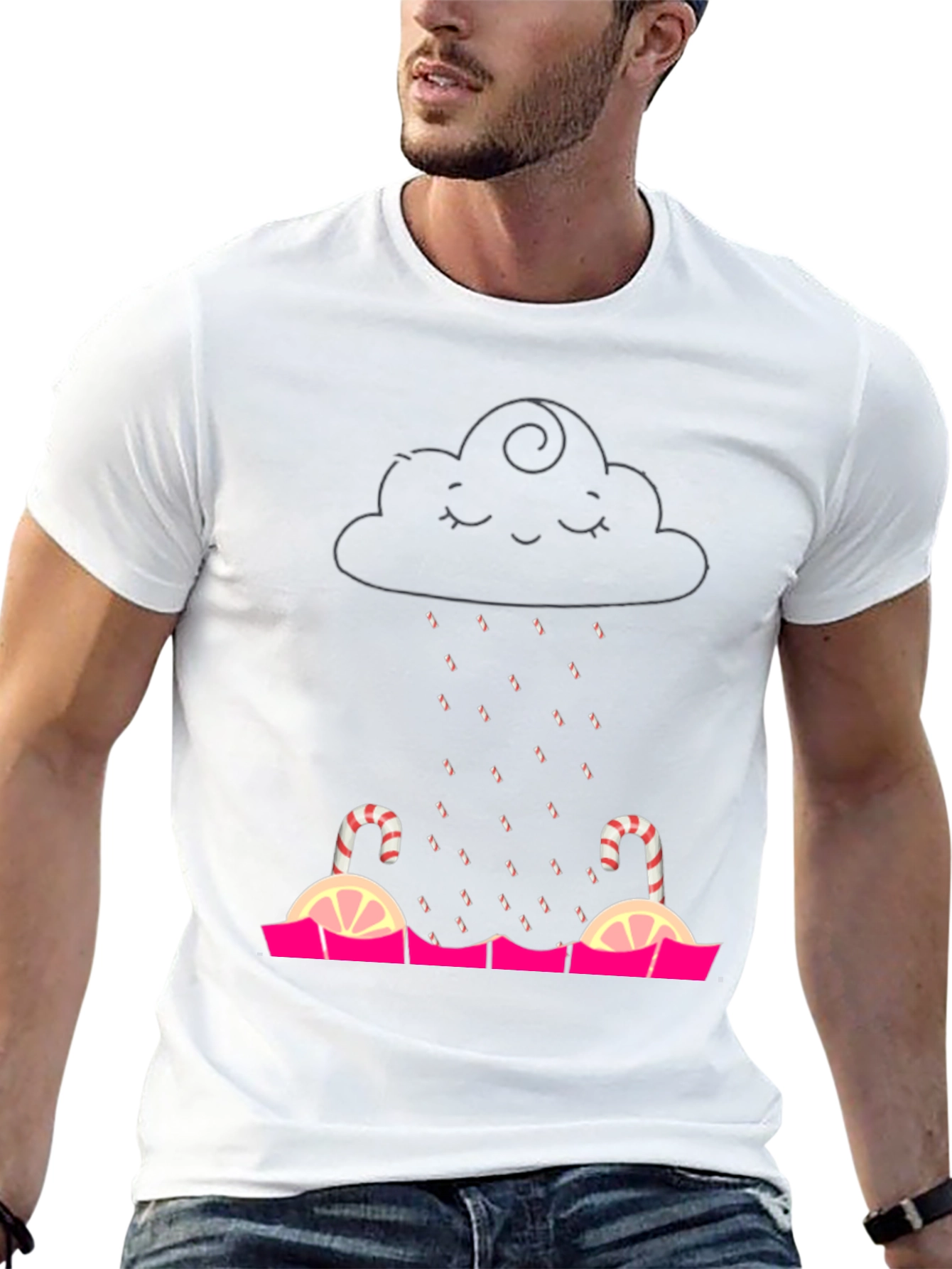Candy Rain Graphic Tee