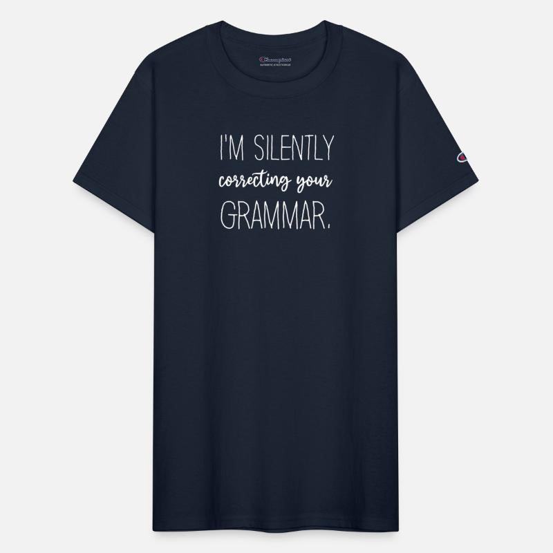 I'm Silently Correcting Your Grammar