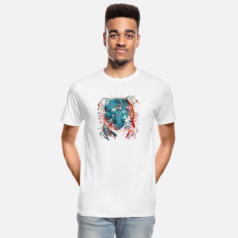 Ink Splatter Pitbull