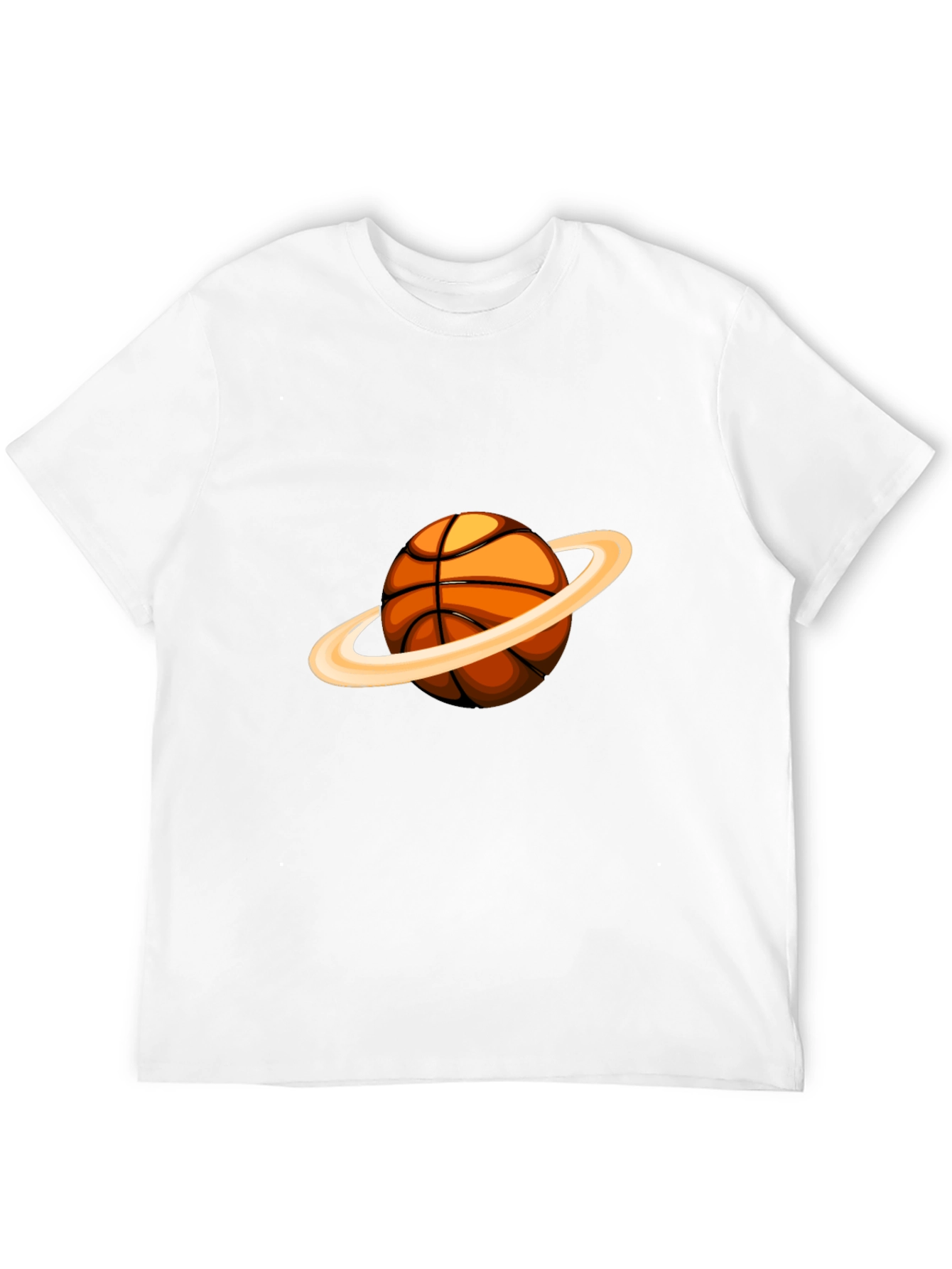 Saturn Basketball Graphic Tee - Stylish & Unique
