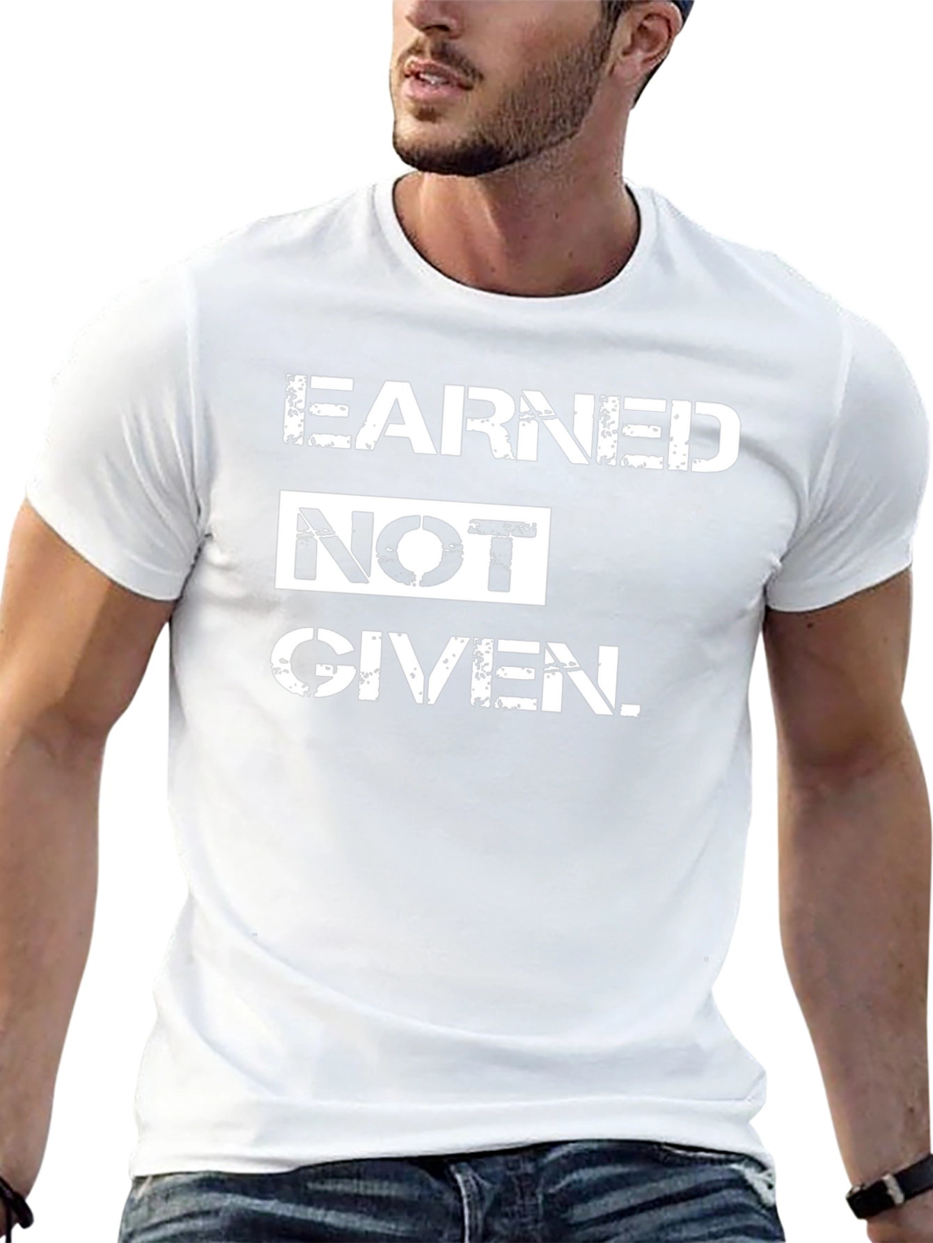Earned Not Given T-Shirt - Black