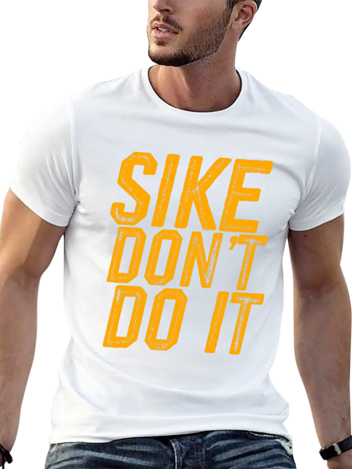 SIKE DONT DO IT - Graphic Print T-Shirt