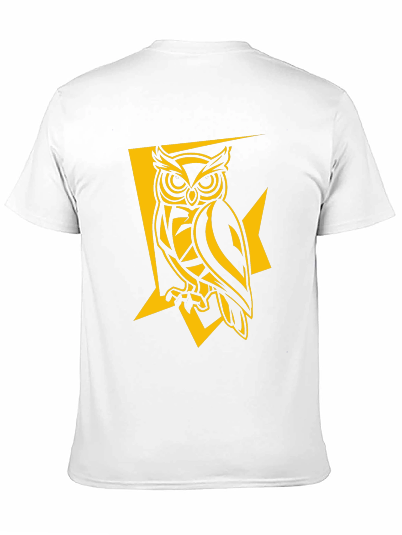 Cool Owl Graphic Tee - Black Cotton T-Shirt