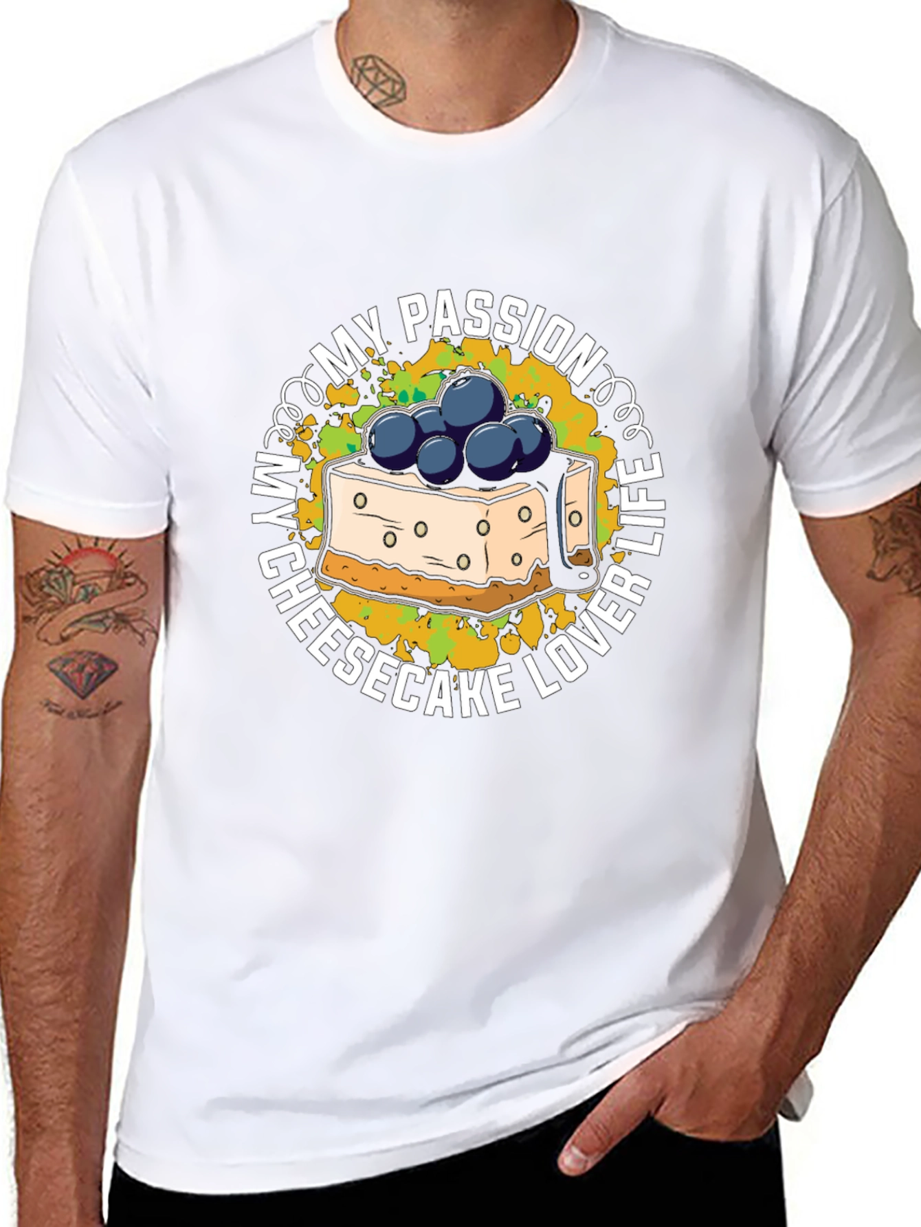 Cheesecake Lover T-Shirt - My Passion My Life