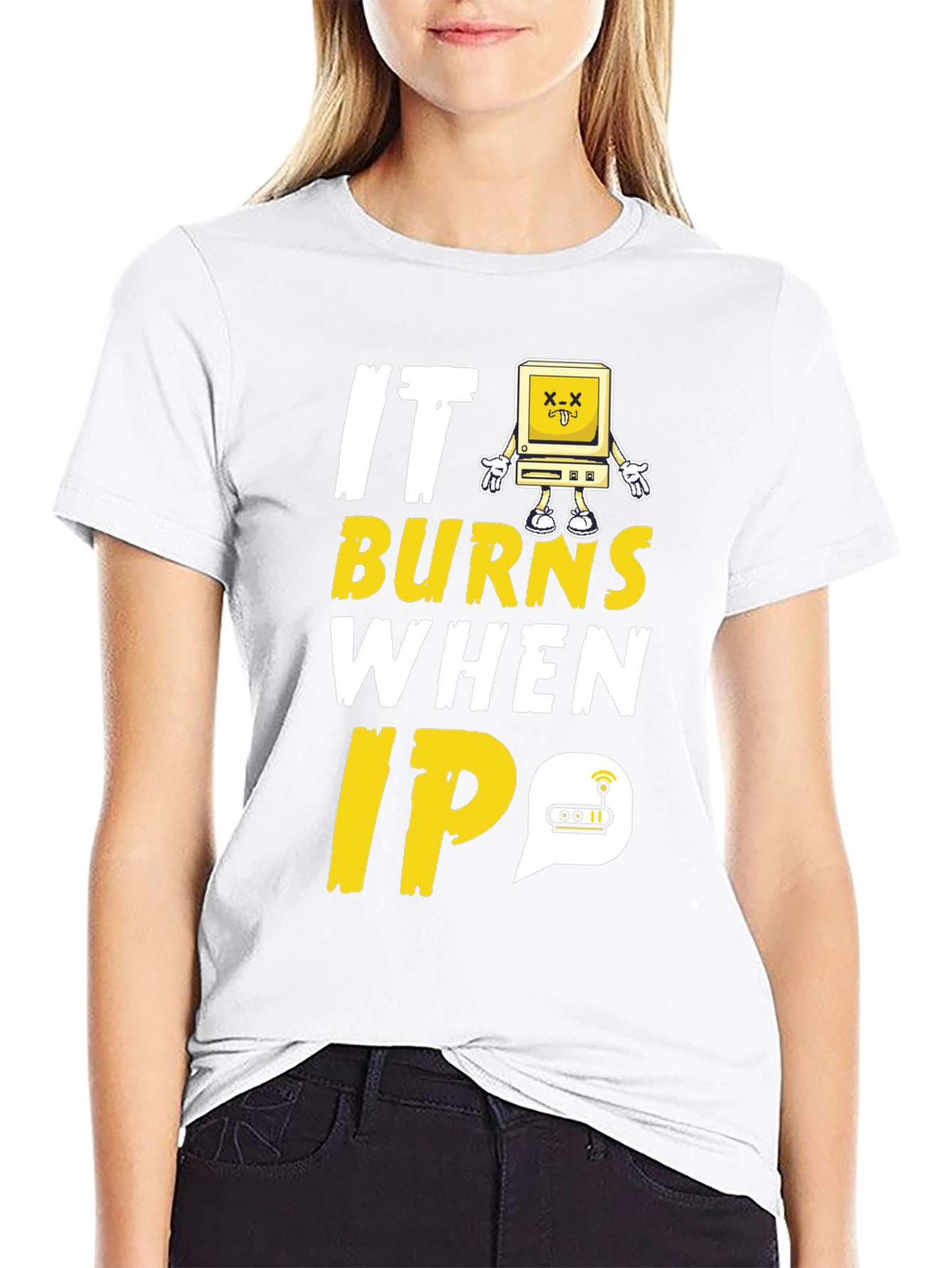 It Burns When IP Funny Programmer T-Shirt