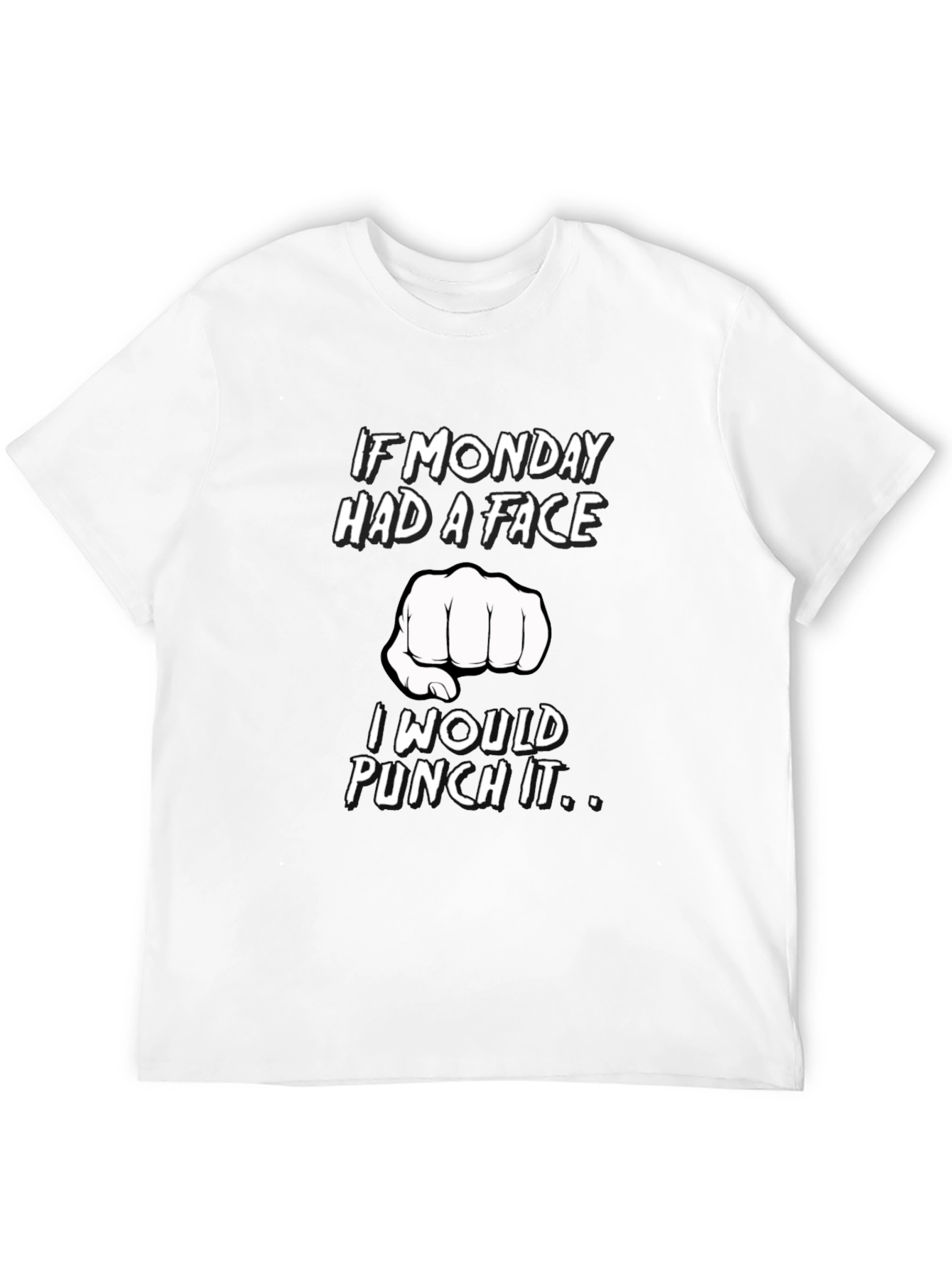 Monday Punch Black T-Shirt