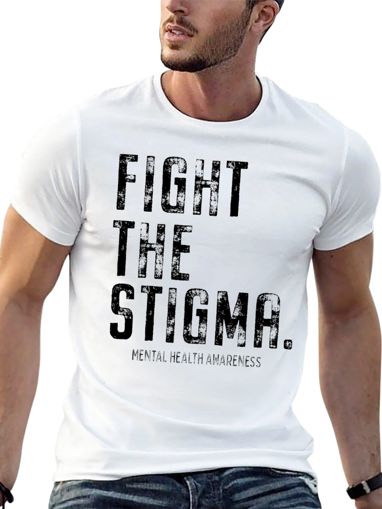 Fight the Stigma Mental Health Awareness T-Shirt
