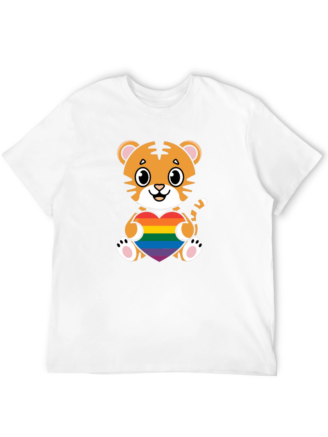 Tiger Pride Heart Graphic Tee