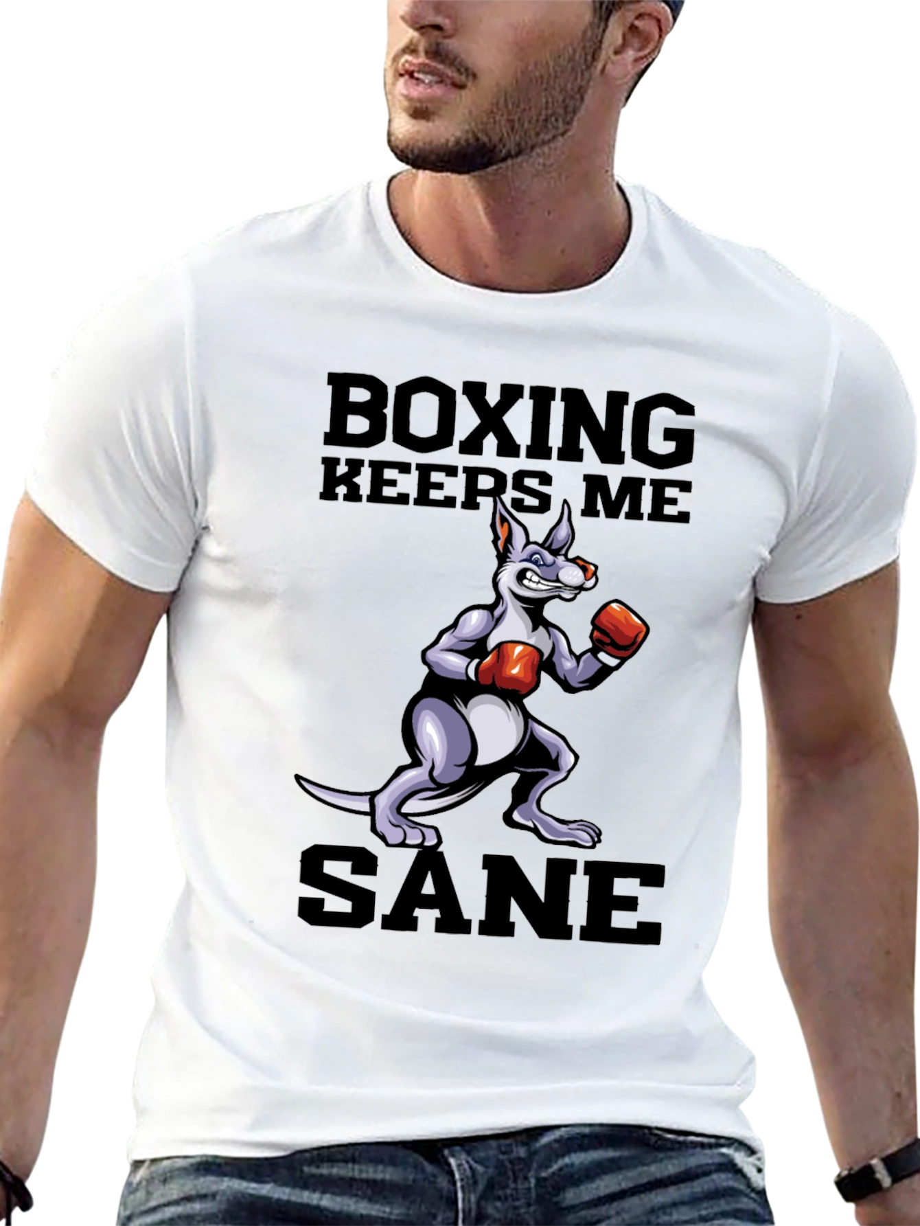 Boxing Keeps Me Sane T-Shirt