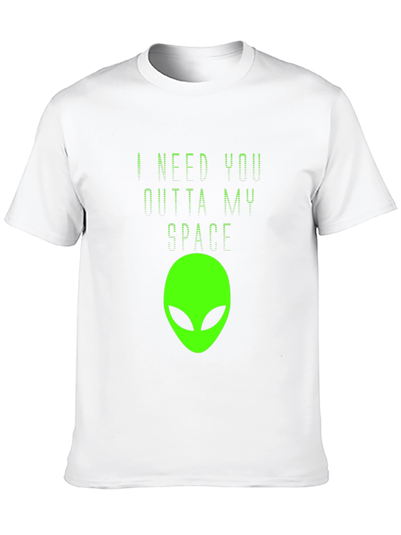 Outta My Space Alien Graphic T-Shirt