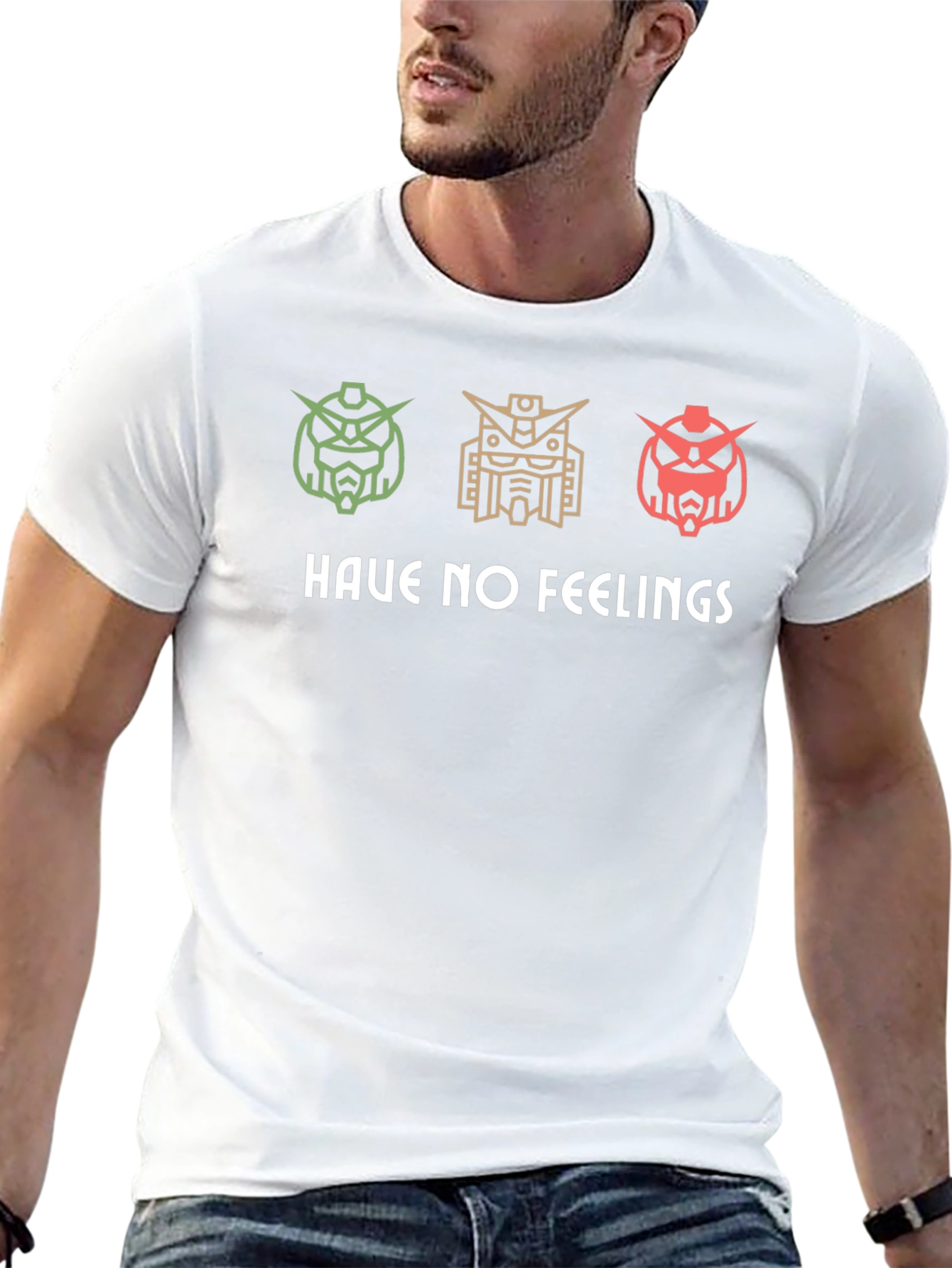 Gundam Have No Feelings Graphic Tee