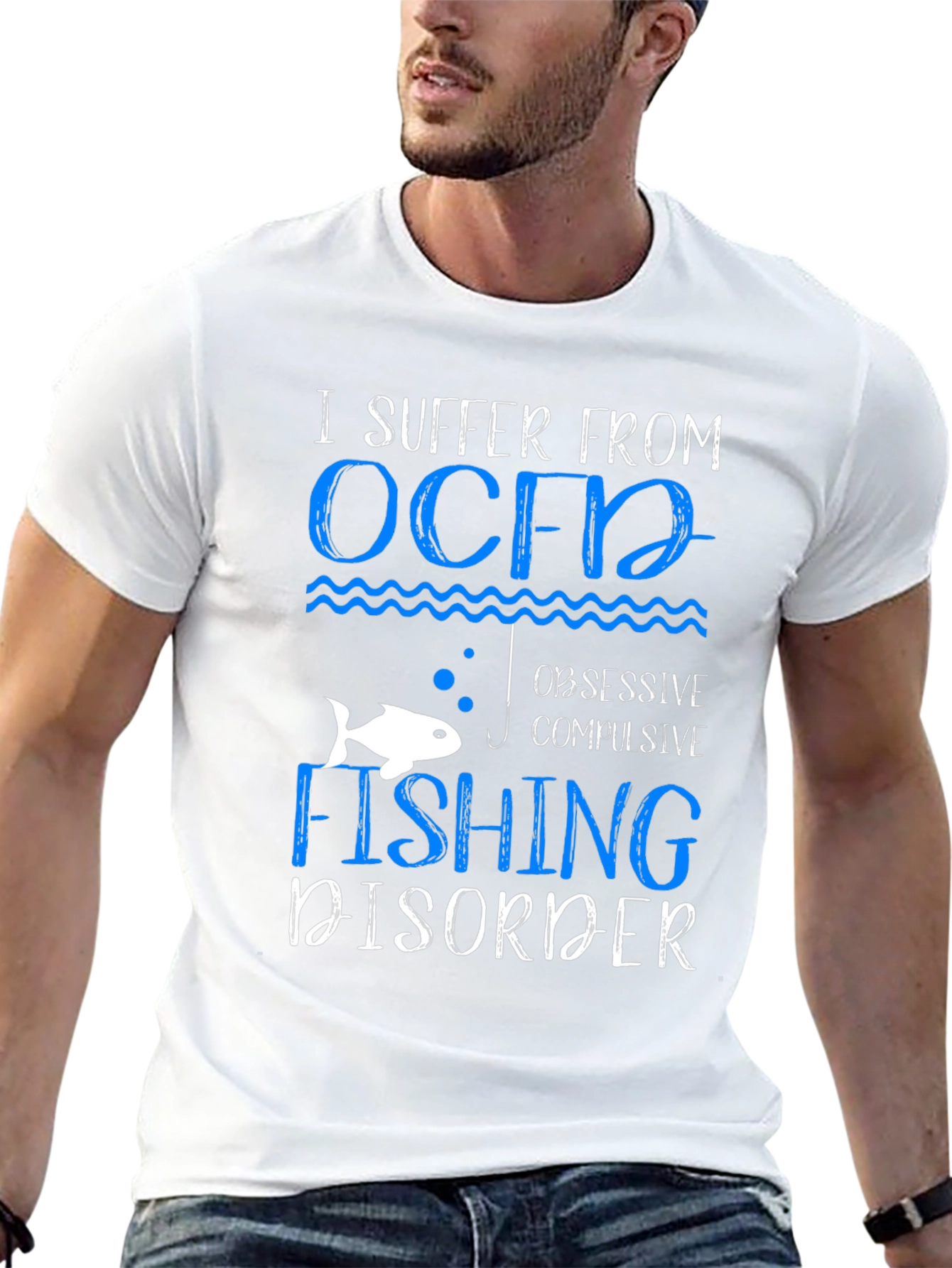 OCFD Fishing Disorder Graphic T-Shirt