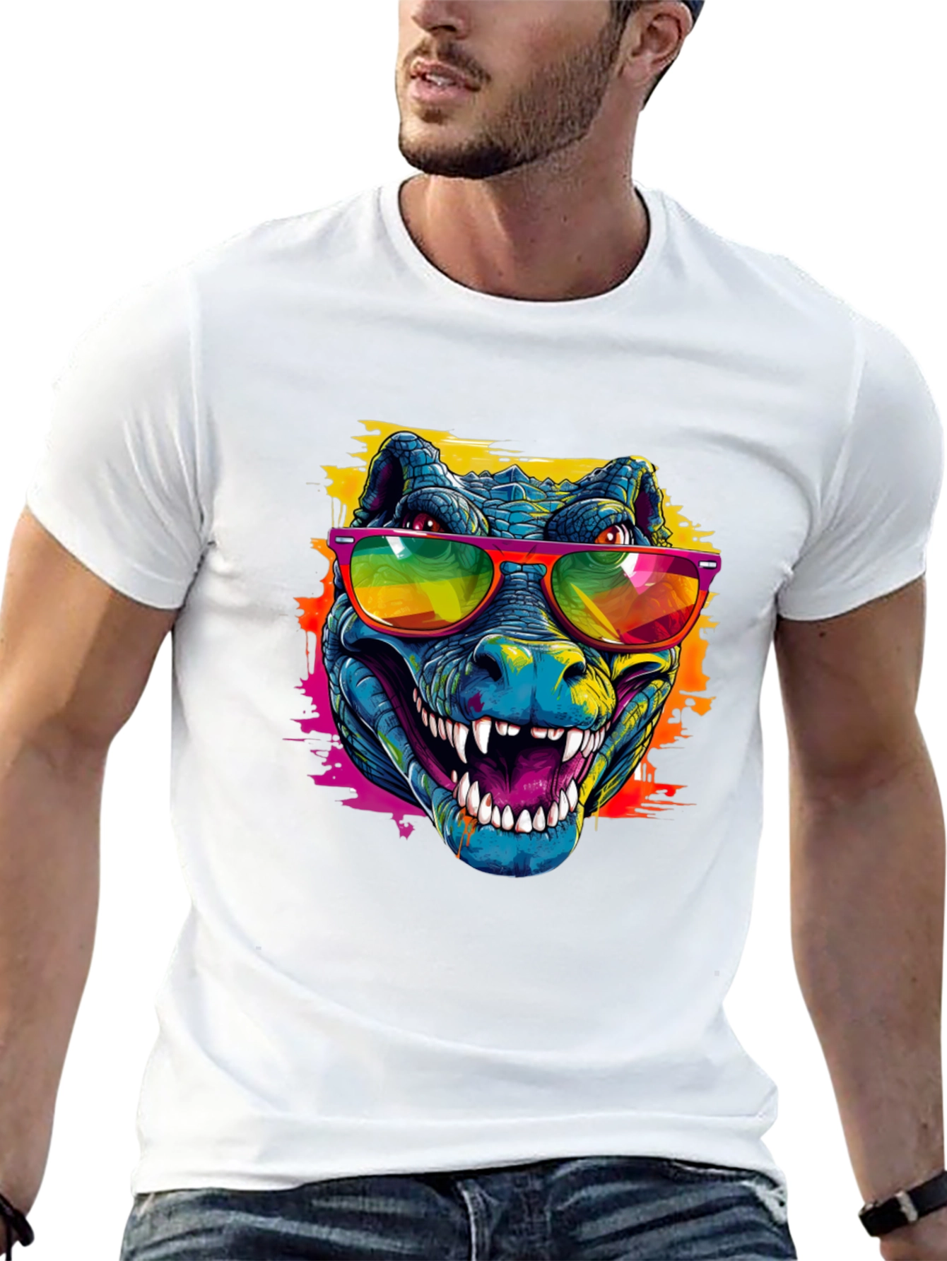 Cool Crocodile Graphic Tee