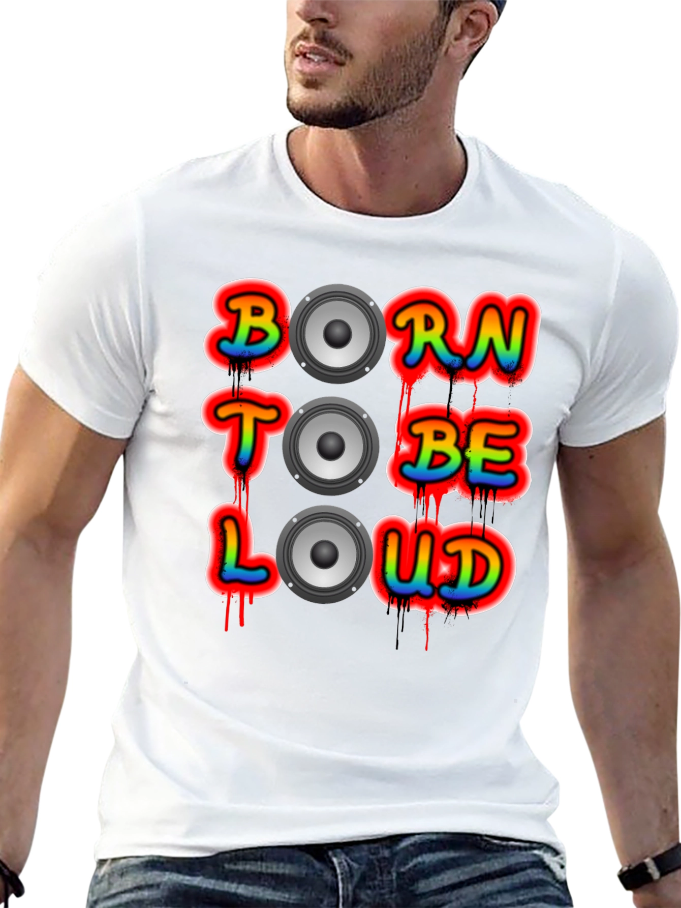 Born to Be Loud Graphic Tee