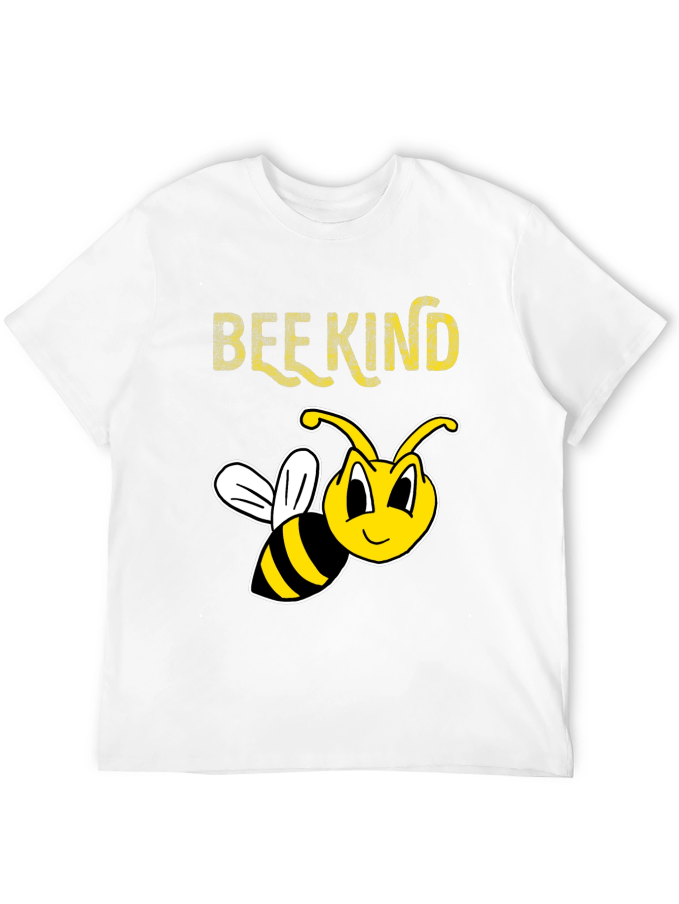 Bee Kind T-Shirt - Black Crew Neck Tee