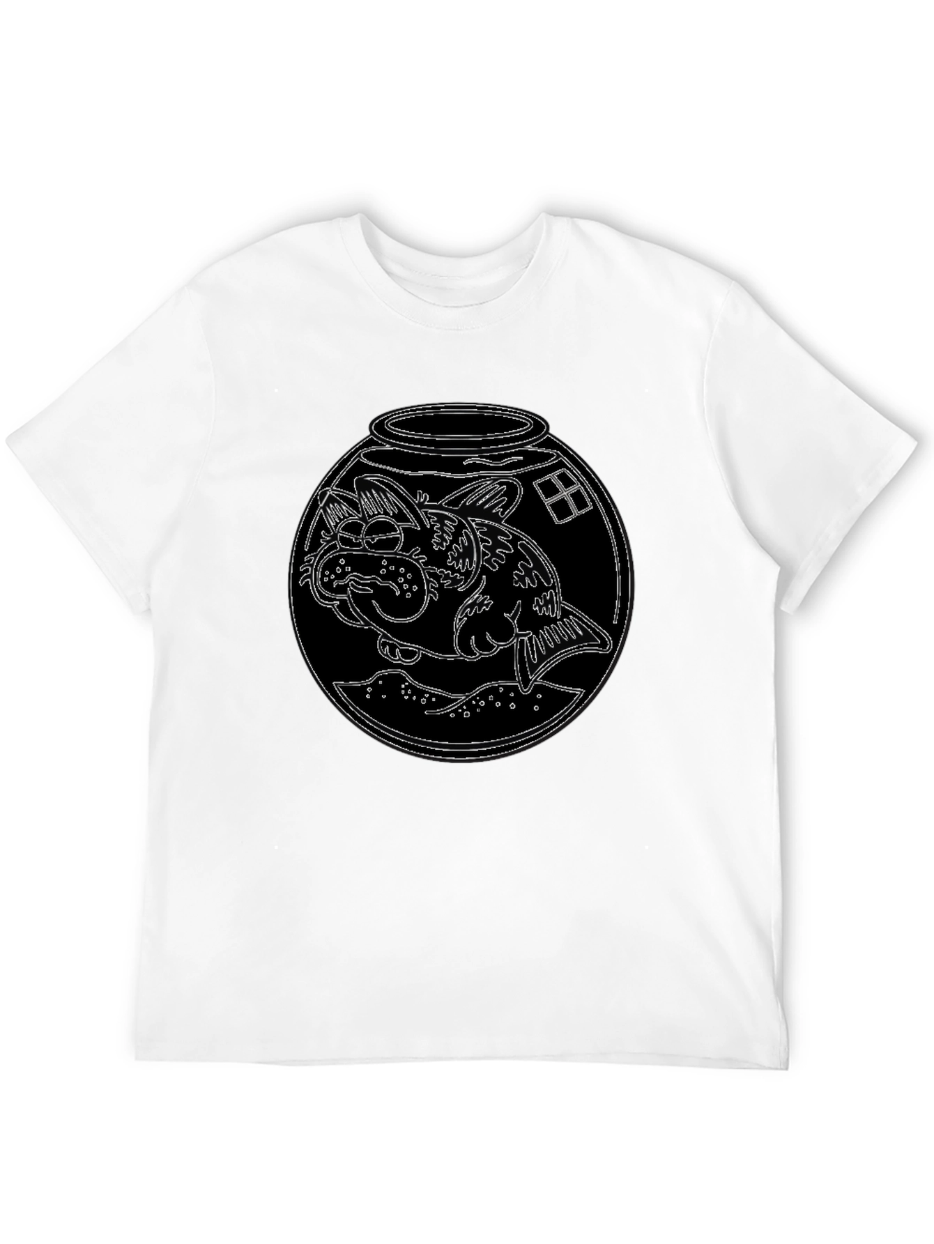 Catfish Bowl T-Shirt - Novelty Graphic Tee