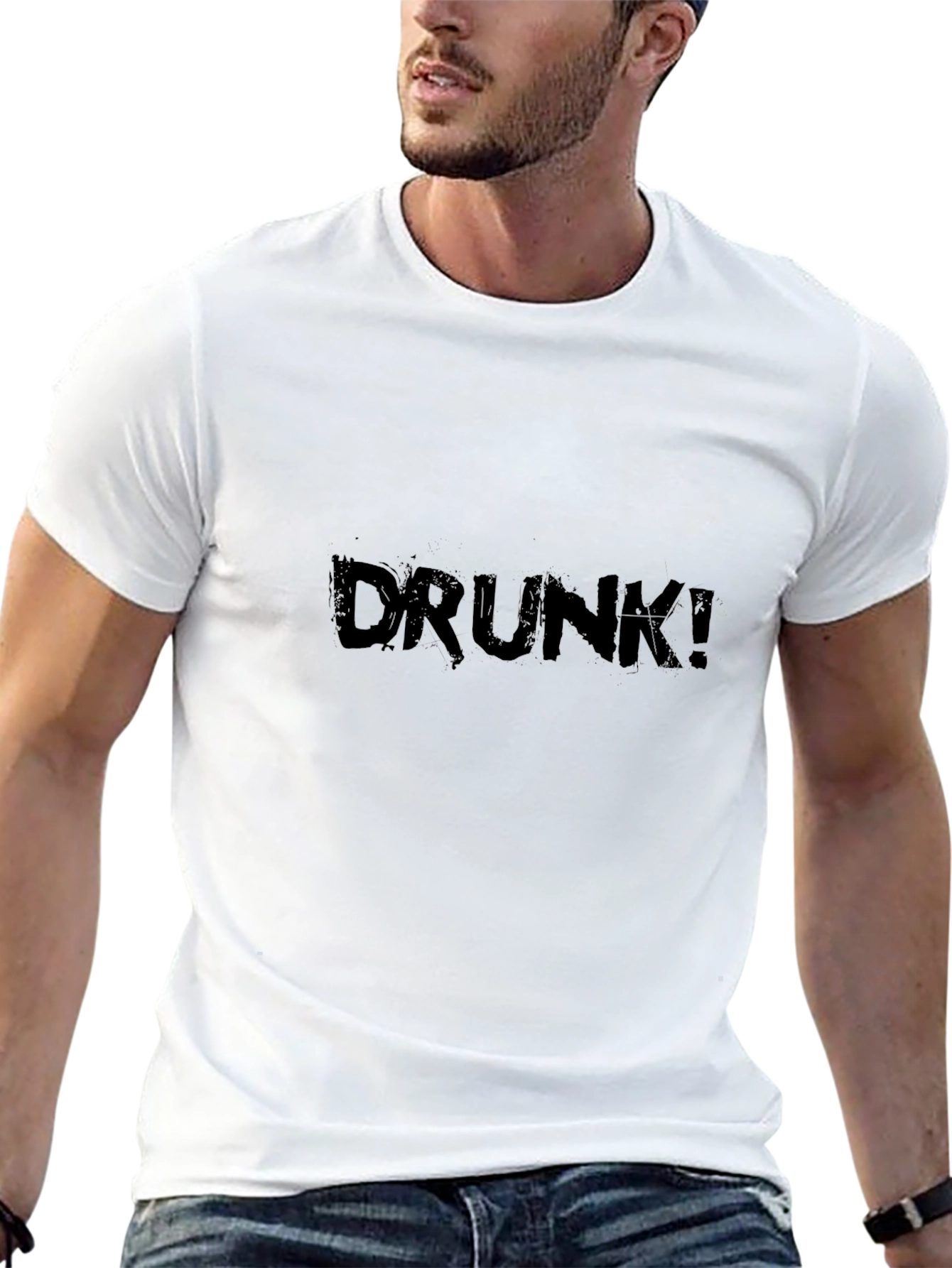 Drunk! T-Shirt - Bold Statement Tee