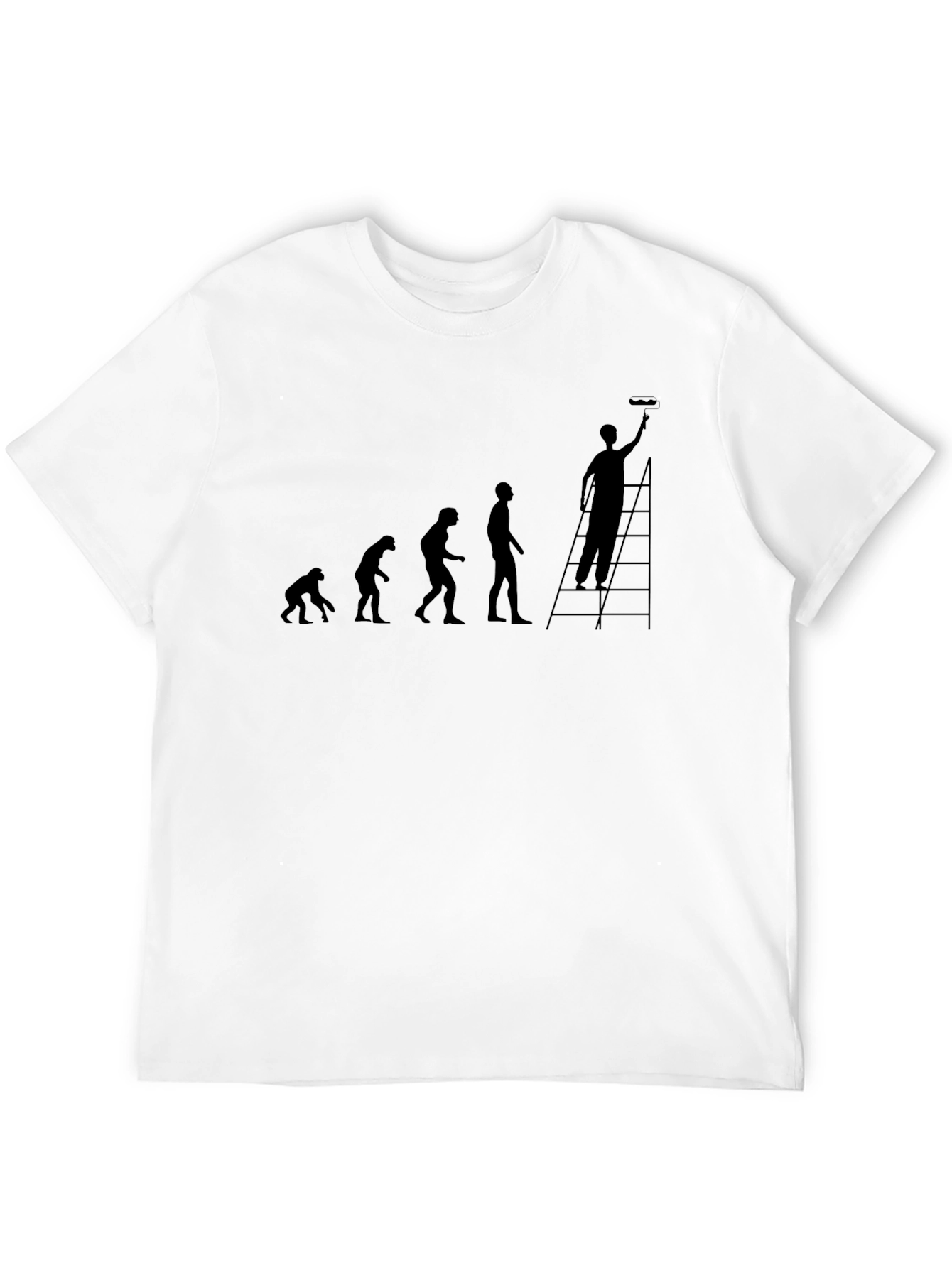Painter Evolution Graphic Tee - Funny Gift!