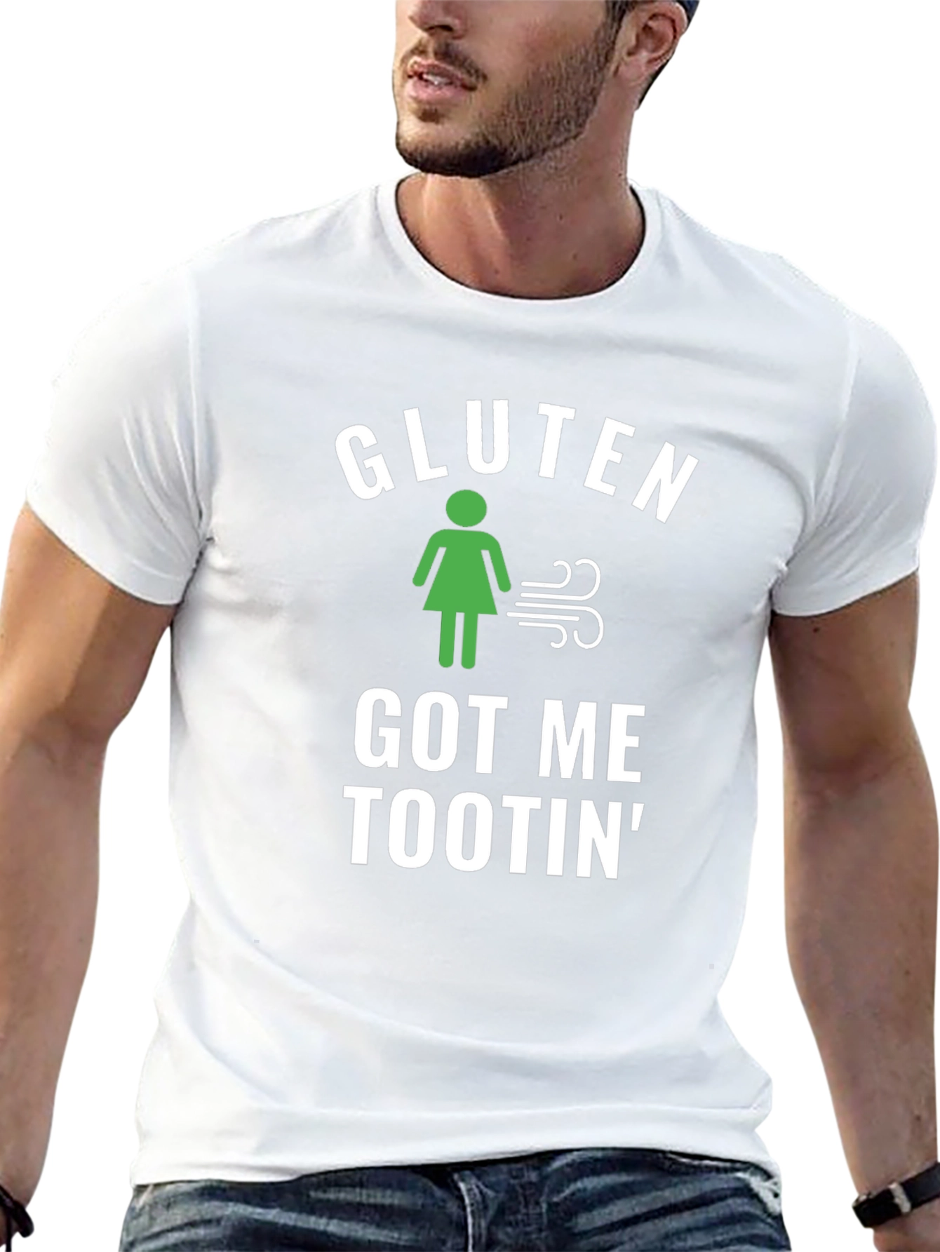 Gluten Got Me Tootin Graphic Tee