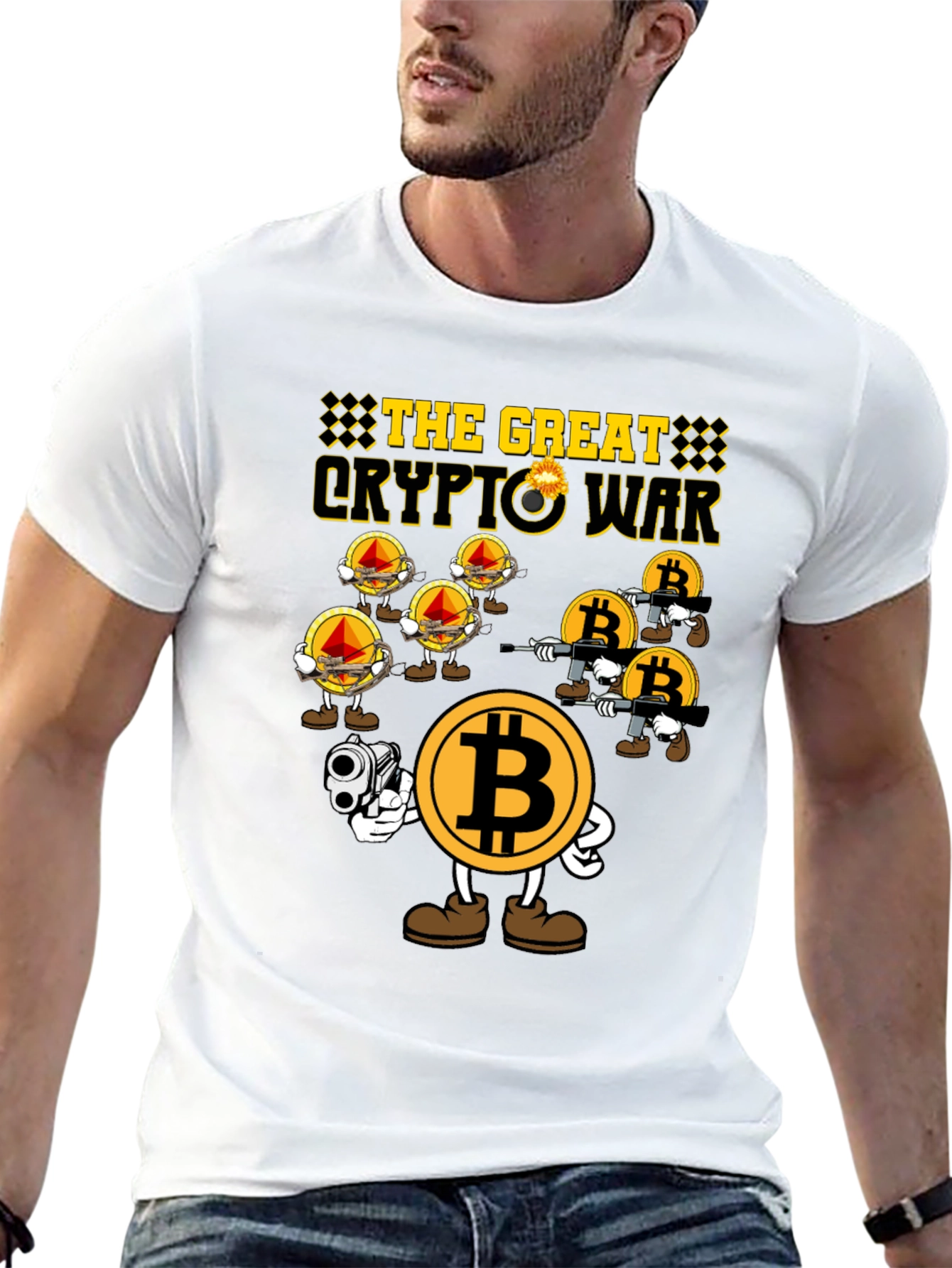 The Great Crypto War Black T-Shirt