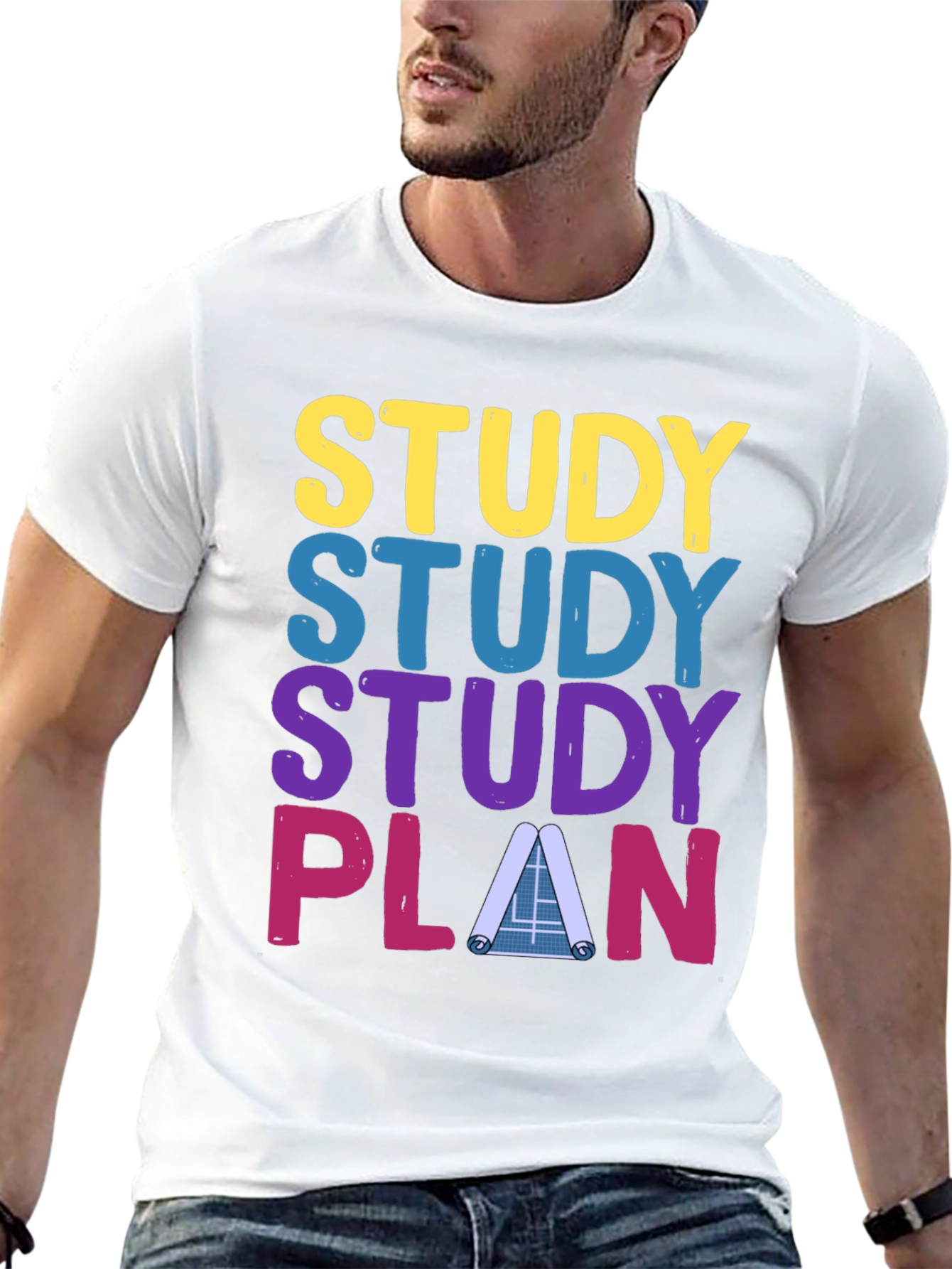Study Plan Graphic T-Shirt