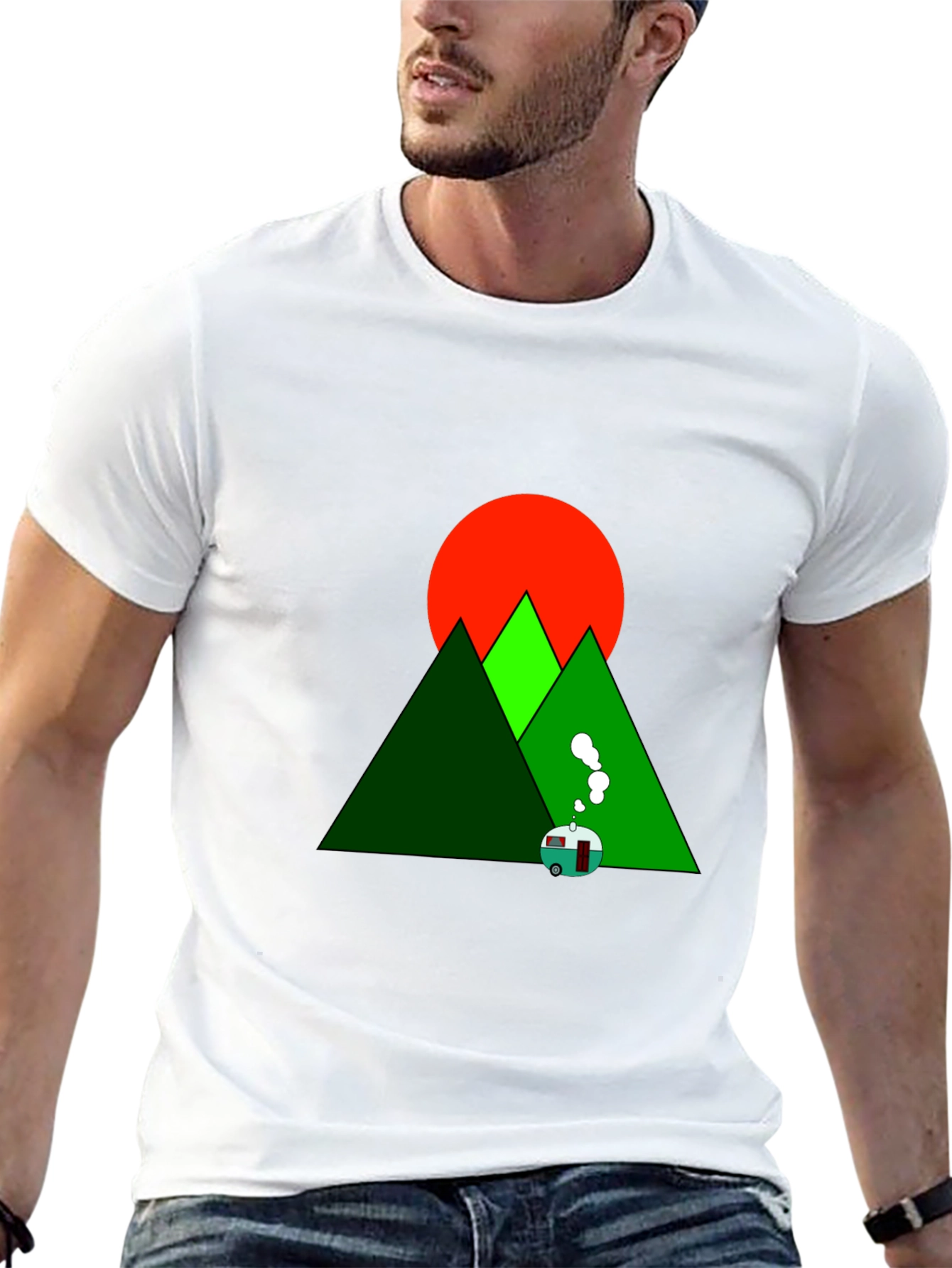 Mountain Camping Graphic Tee