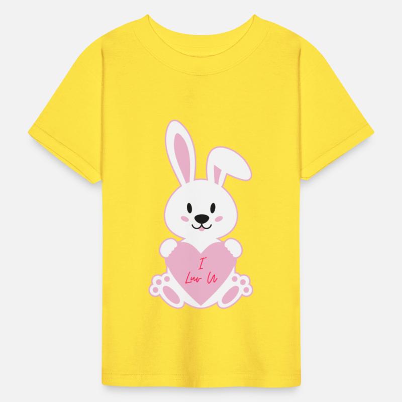 Kawaii Bunny Says I Love You