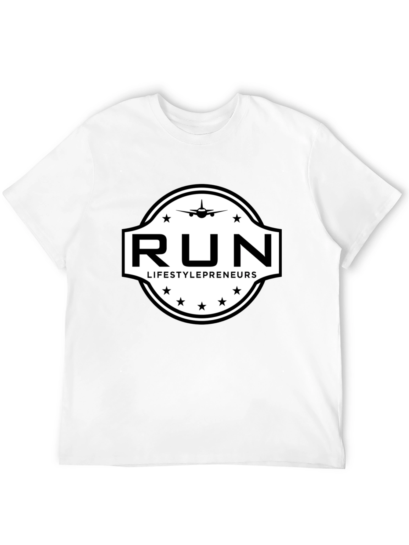 Run Lifestylepreneurs Black T-Shirt