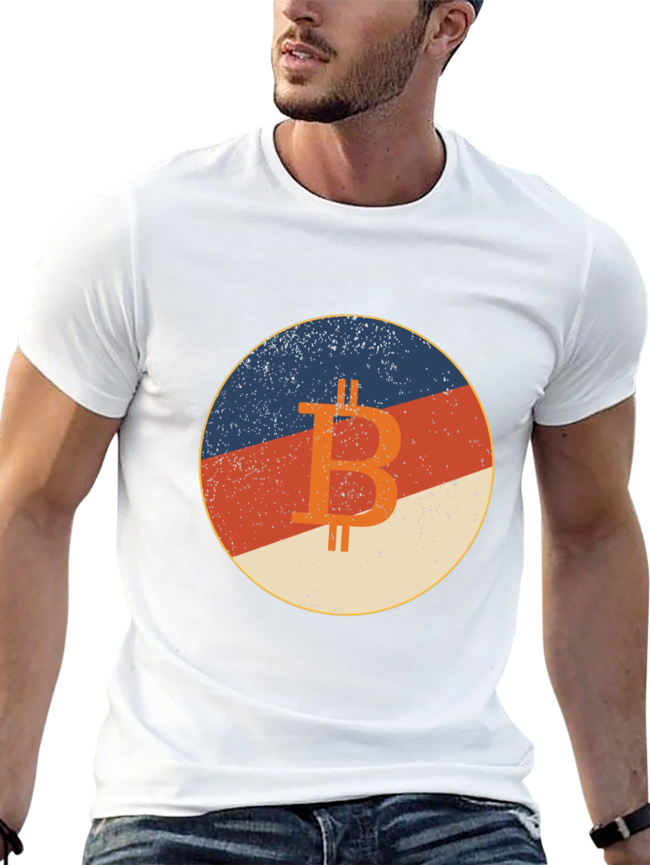 Bitcoin Retro Graphic Tee