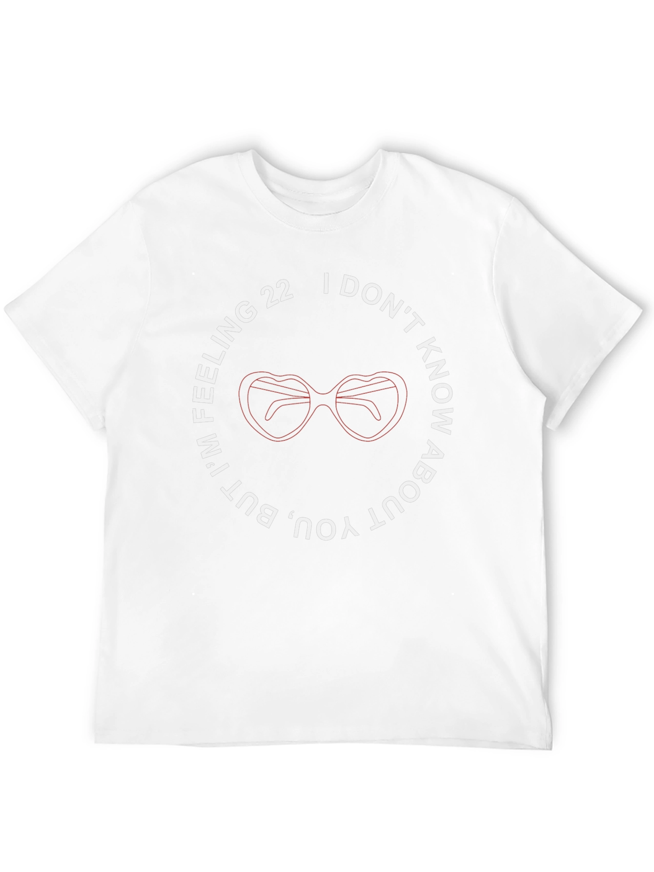 Feeling 22 Tee - Trendy Graphic Print Shirt