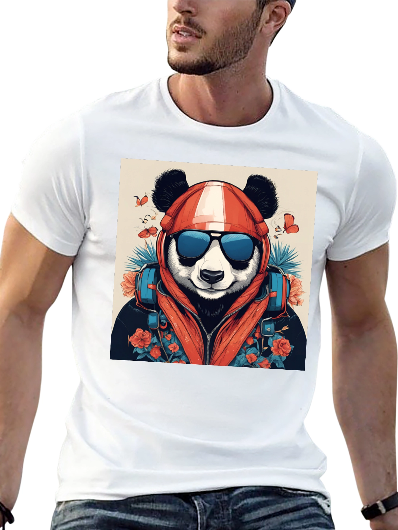 Cool Panda Graphic Tee - Unique Style
