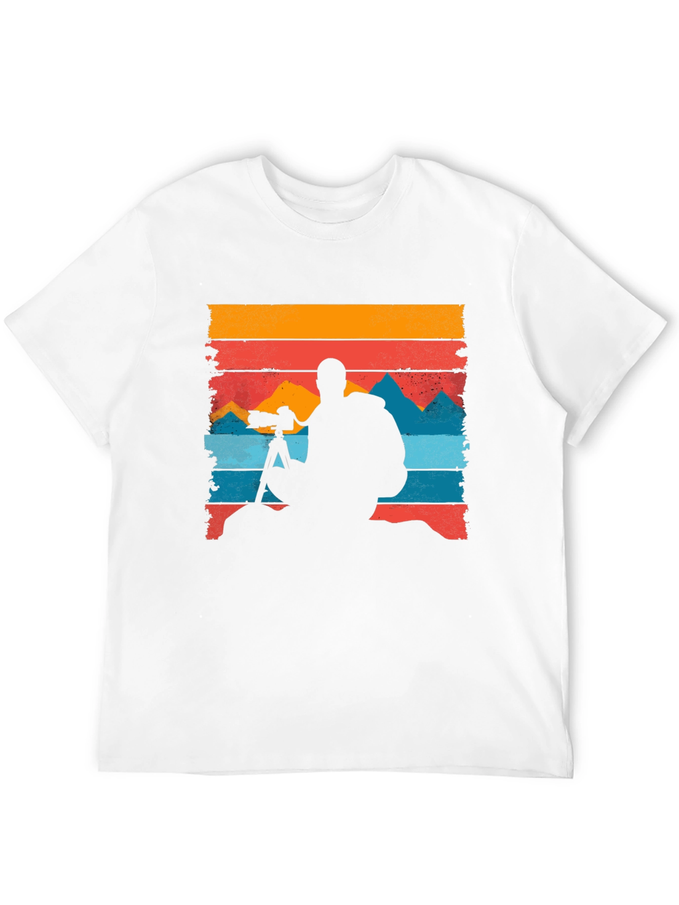 Photographer Silhouette Graphic Tee - Adventure Ready