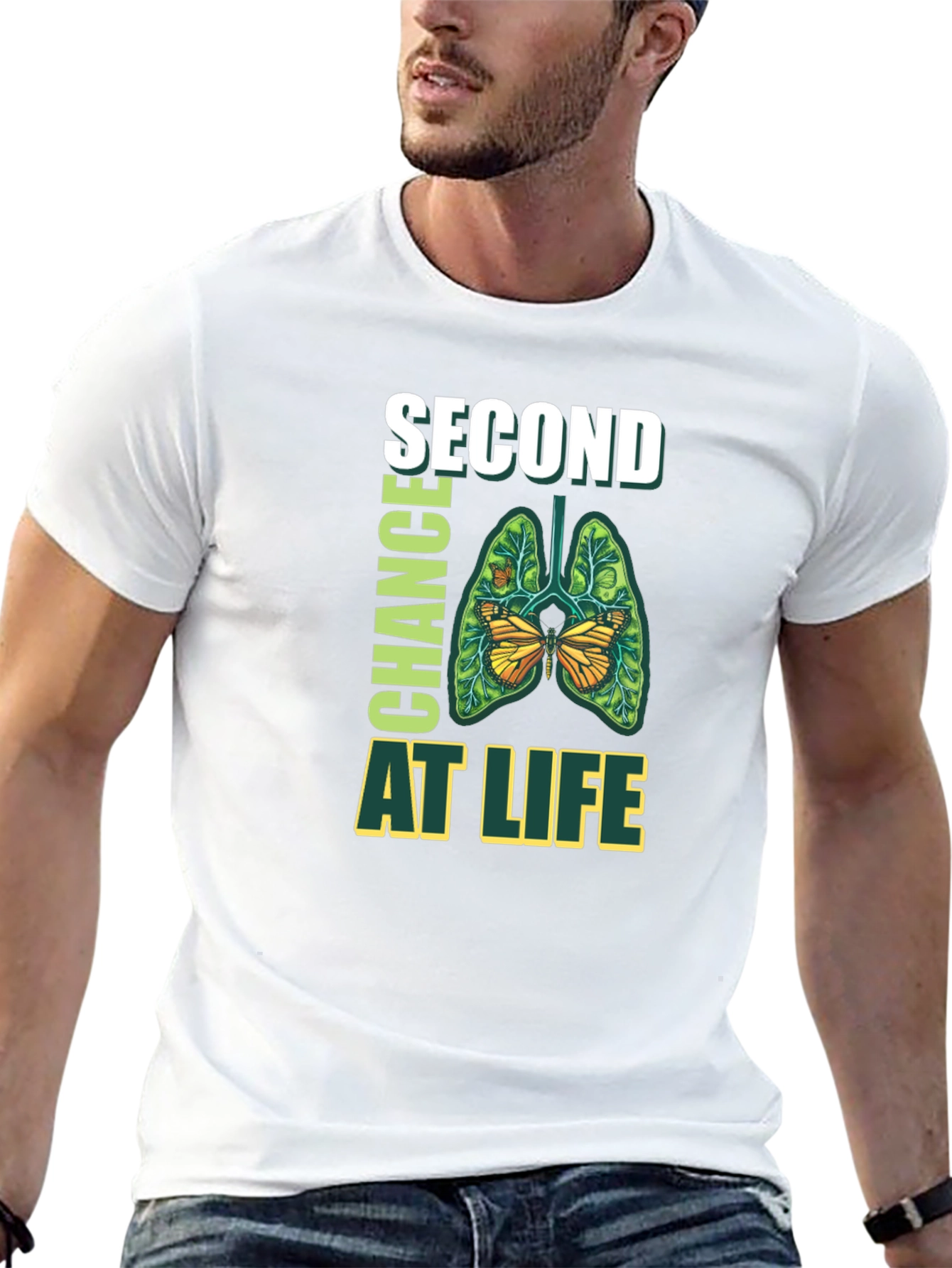 Second Chance at Life Graphic T-Shirt