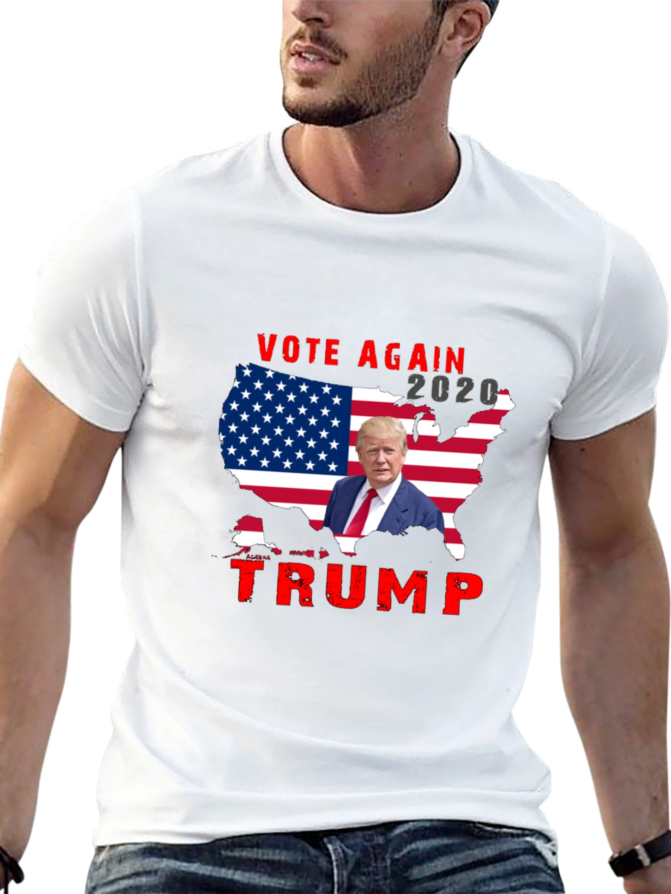 Vote Trump Again 2020 Graphic Tee