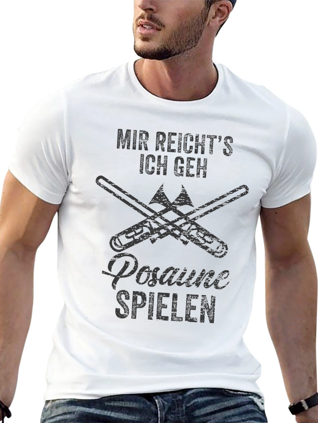 Mir Reichts Ich Geh Posaune Spielen T-Shirt